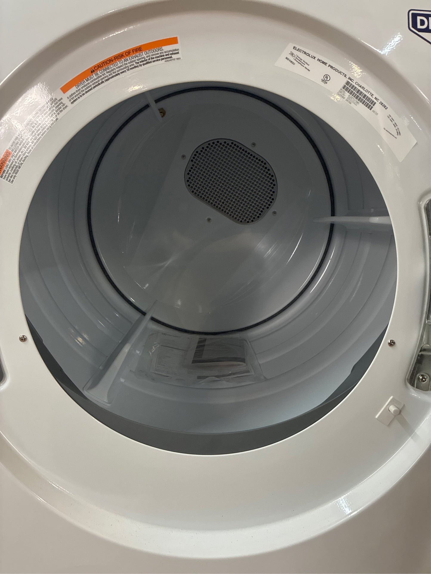 Electrolux 8 cu ft Vent Front-Load Electric Dryer, White