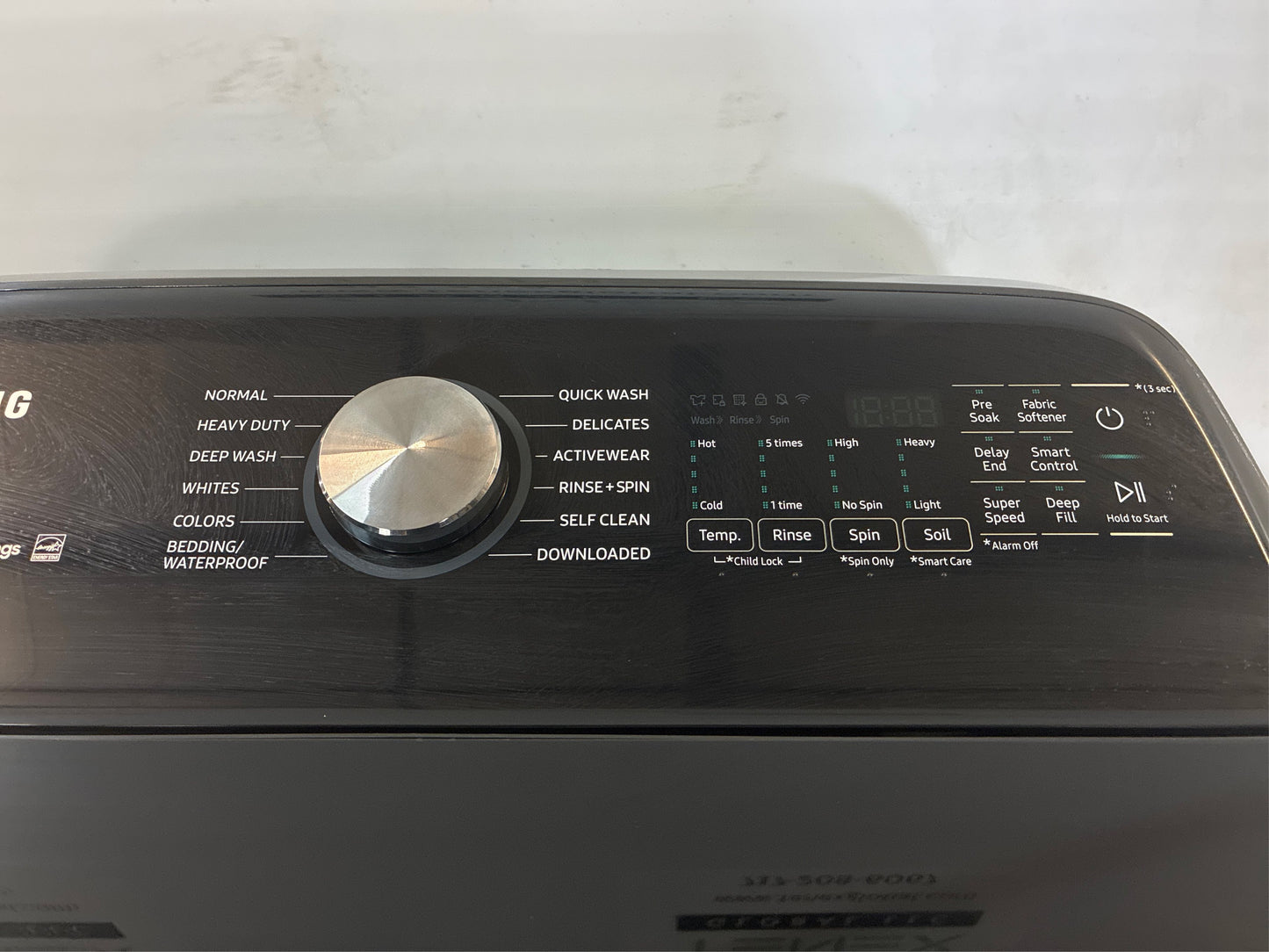 Samsung - Smart Top Load Washer with Super Speed Wash