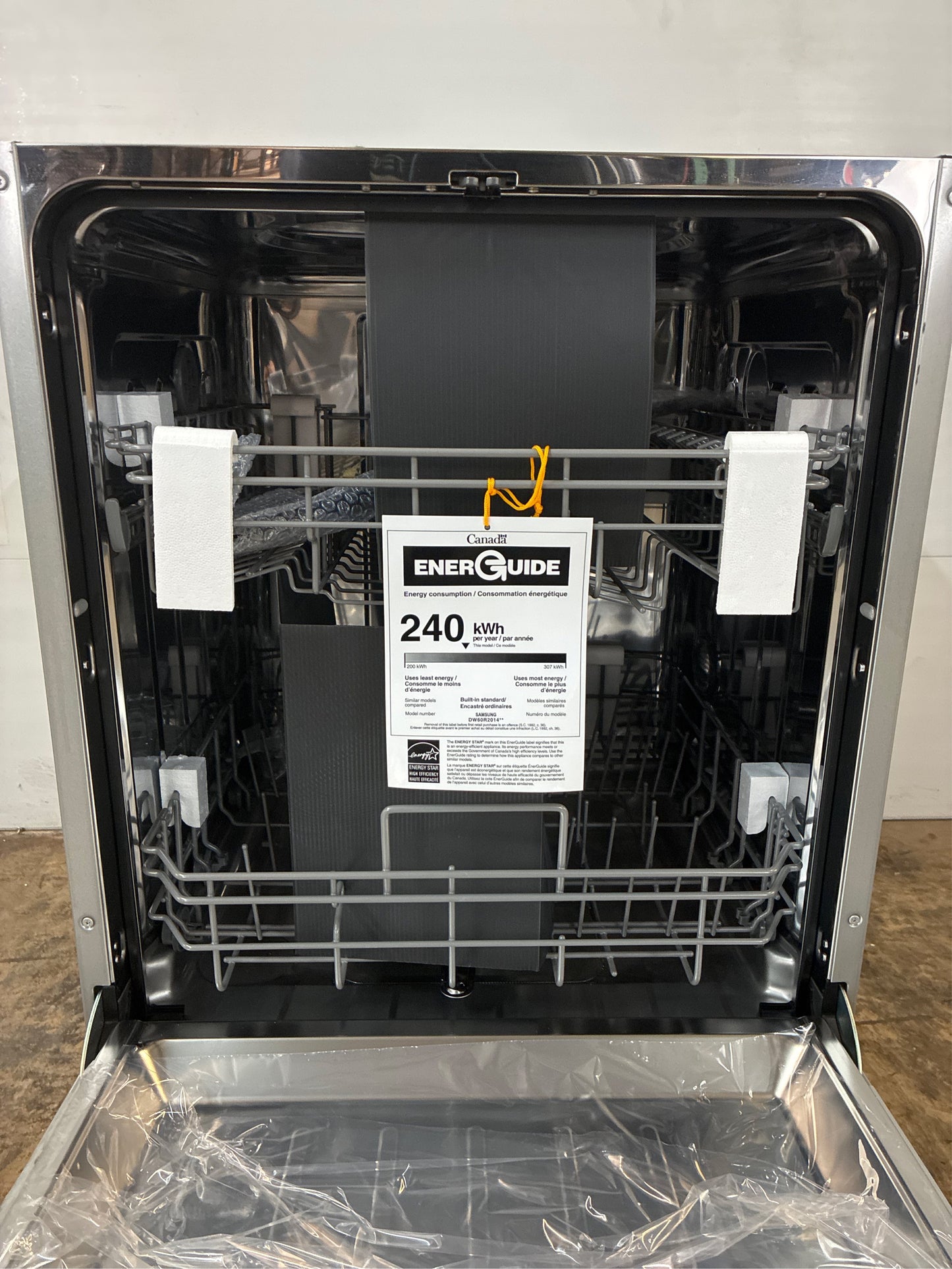 Samsung 24" Front Control Tall Tub Dishwasher, SS