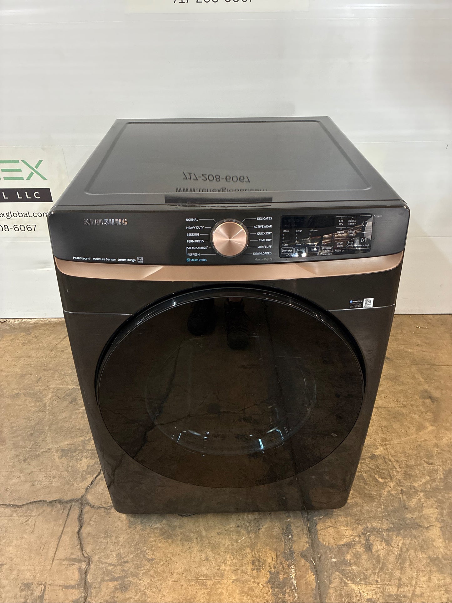7.5 cu. ft. Dryer in Brushed Black