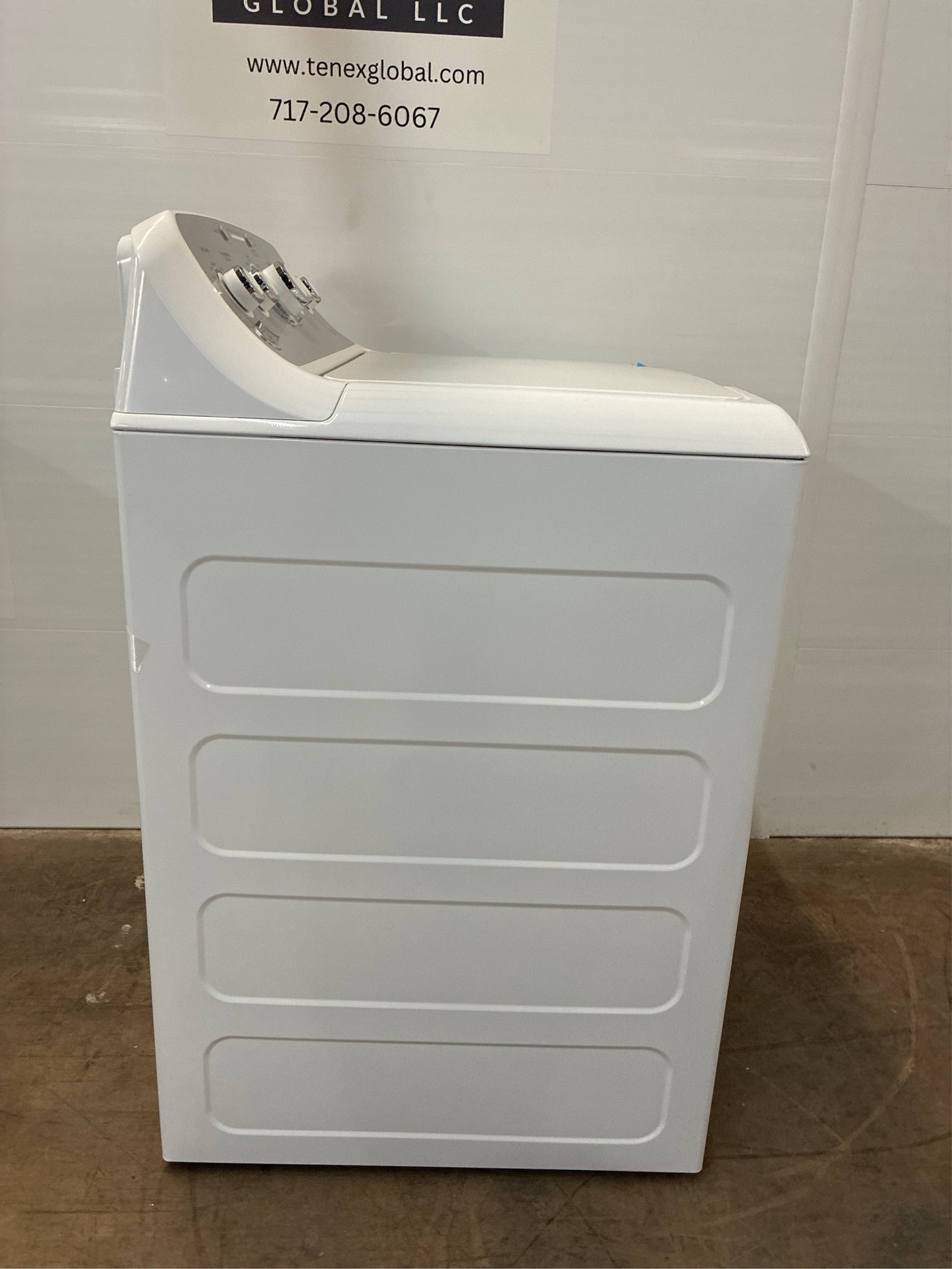 GE 4-cu ft Agitator Top-Load Washer (White)