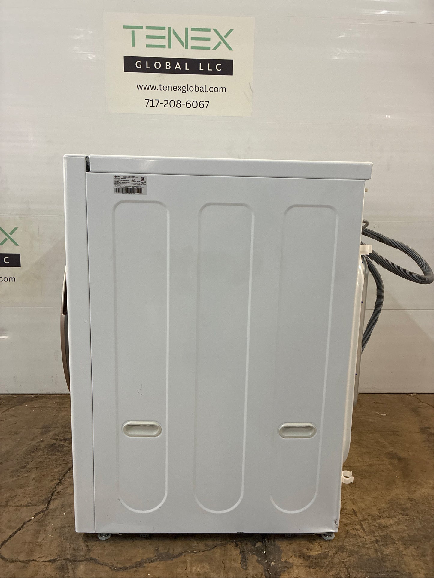 LG 5.0 cu. ft. Smart Front Load Washer, White