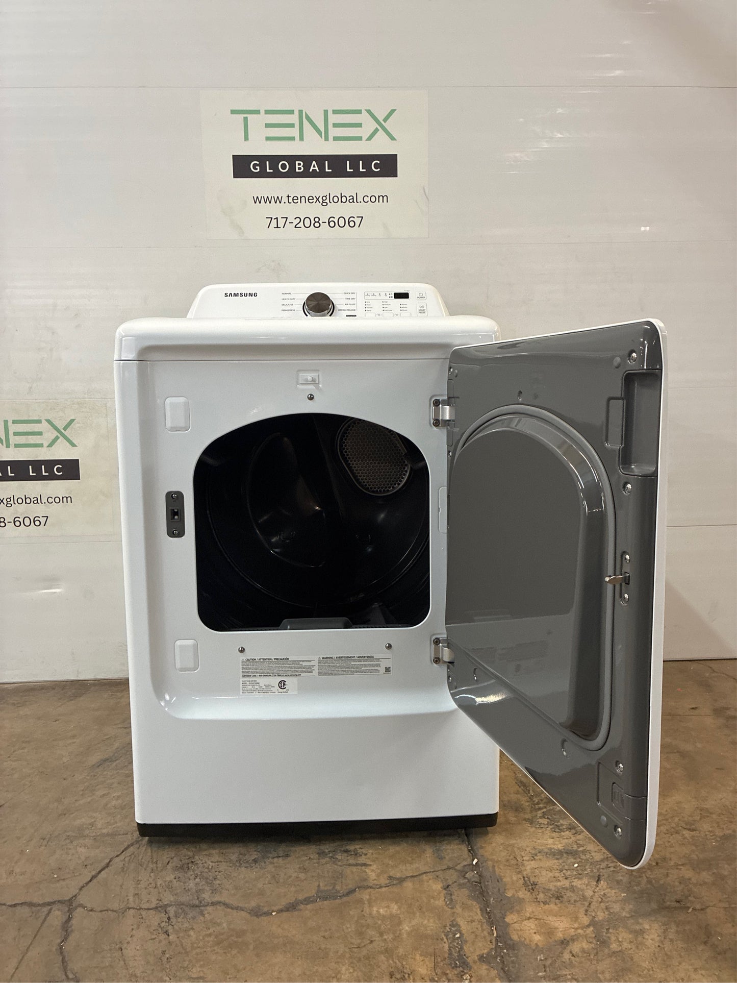 Samsung 7.2 cu.ft-Vented Electric Dryer White