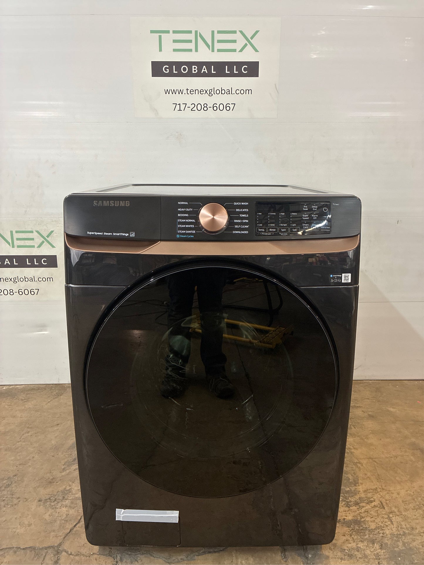 Samsung 5 cu. ft. Front Load Washer, Black