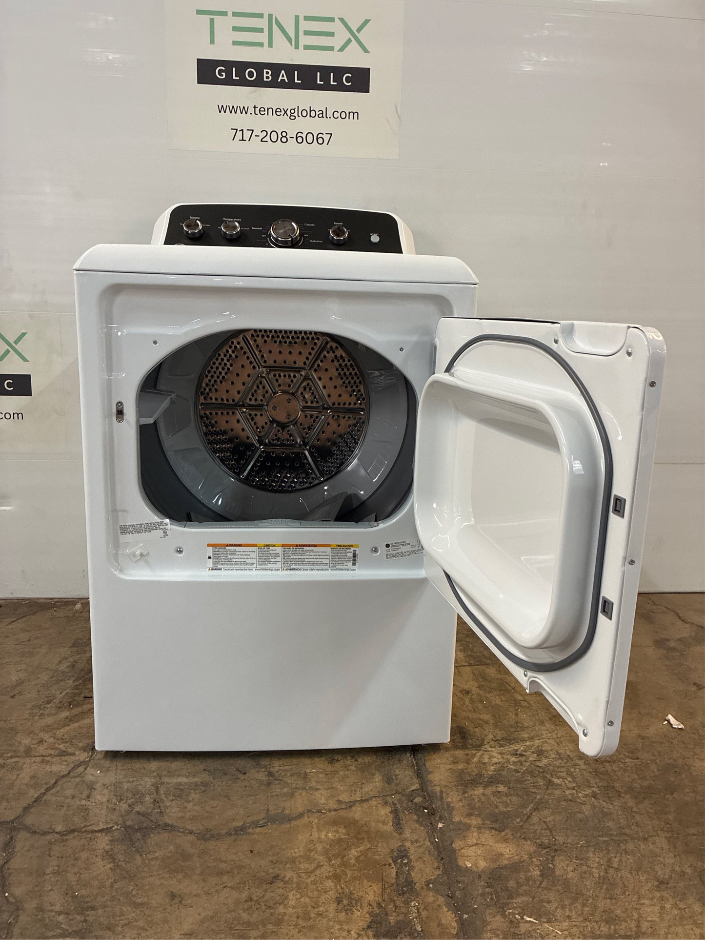 GE 7.2 cu. ft. Vented Gas Dryer, Auto Dry