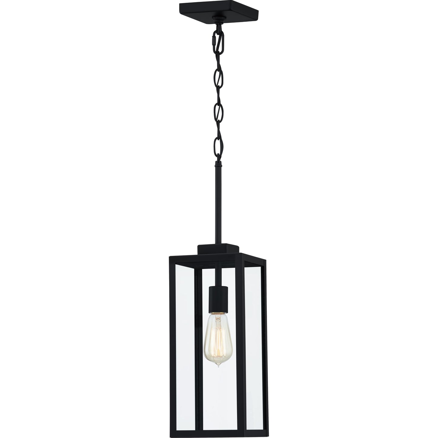 Quoizel Breitling Black Rectangle Pendant