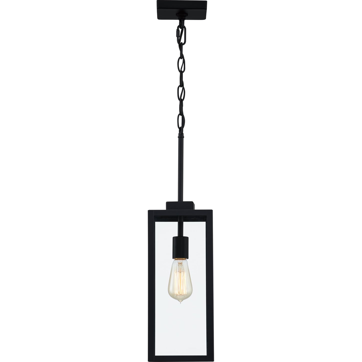 Quoizel Breitling Black Rectangle Pendant