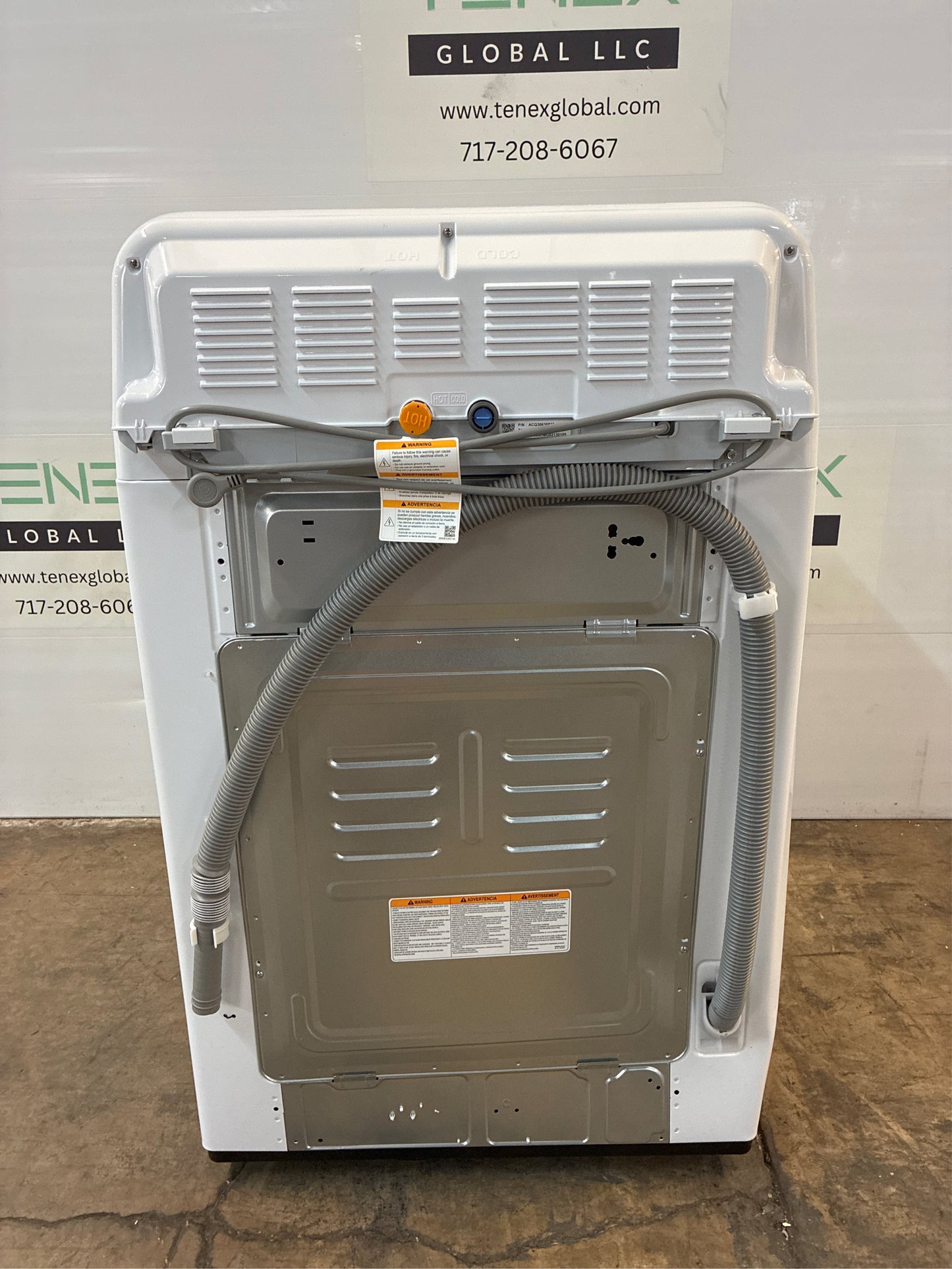 LG 4.3 Cu. Ft. Top Load Washer in White