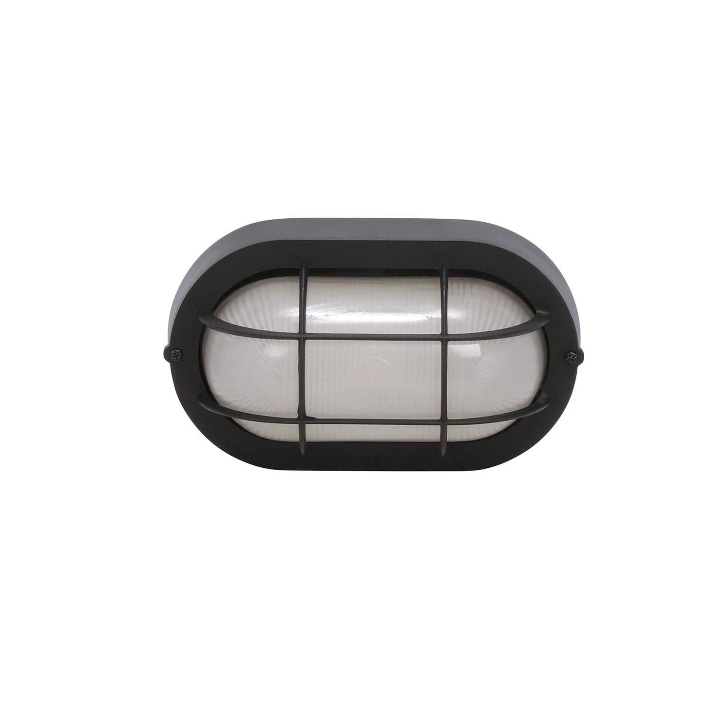 8.27-in H Matte Black LED Wall Light