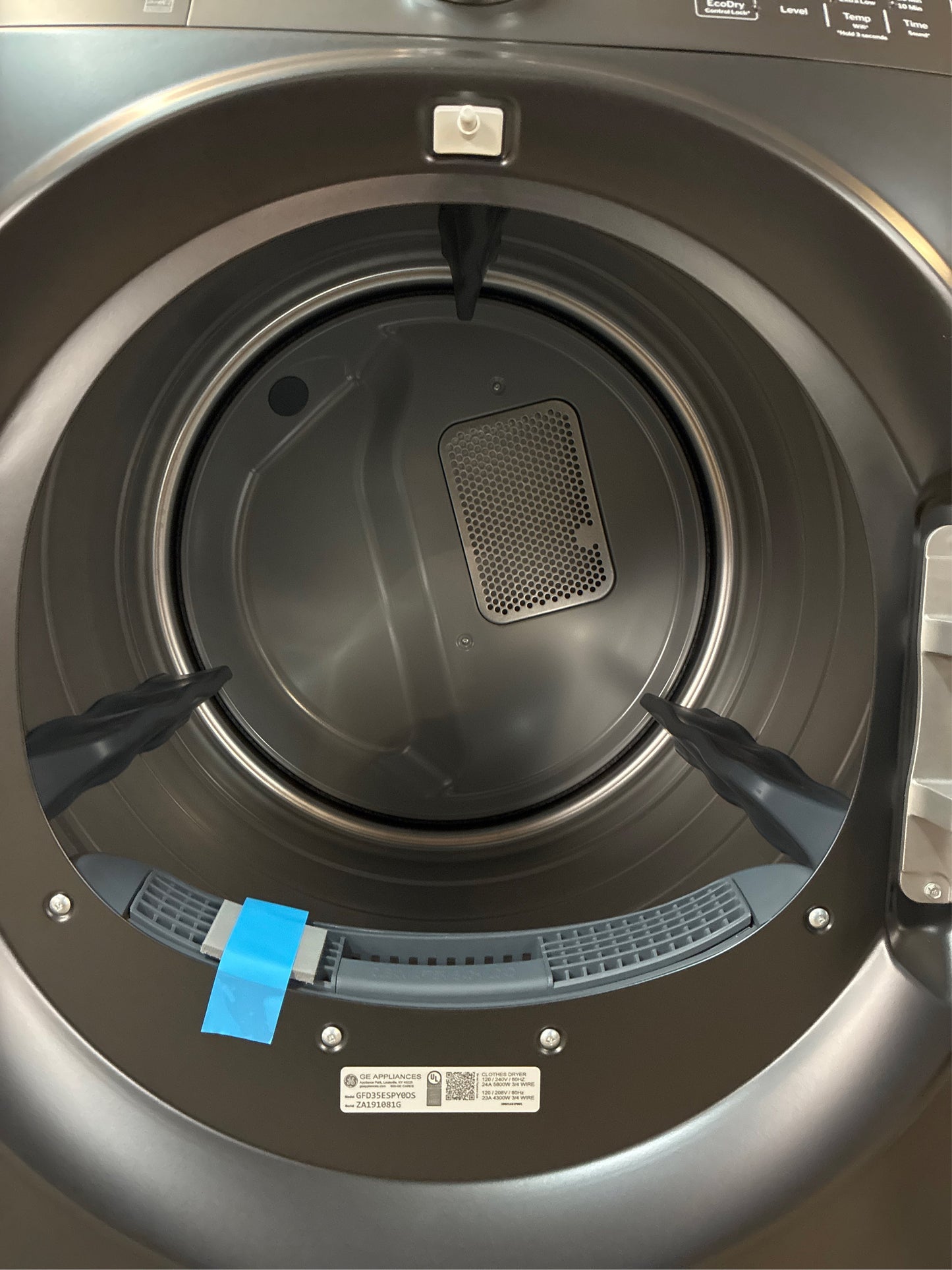 GE 7.8 cu ft Vented Smart Front Electric Dryer