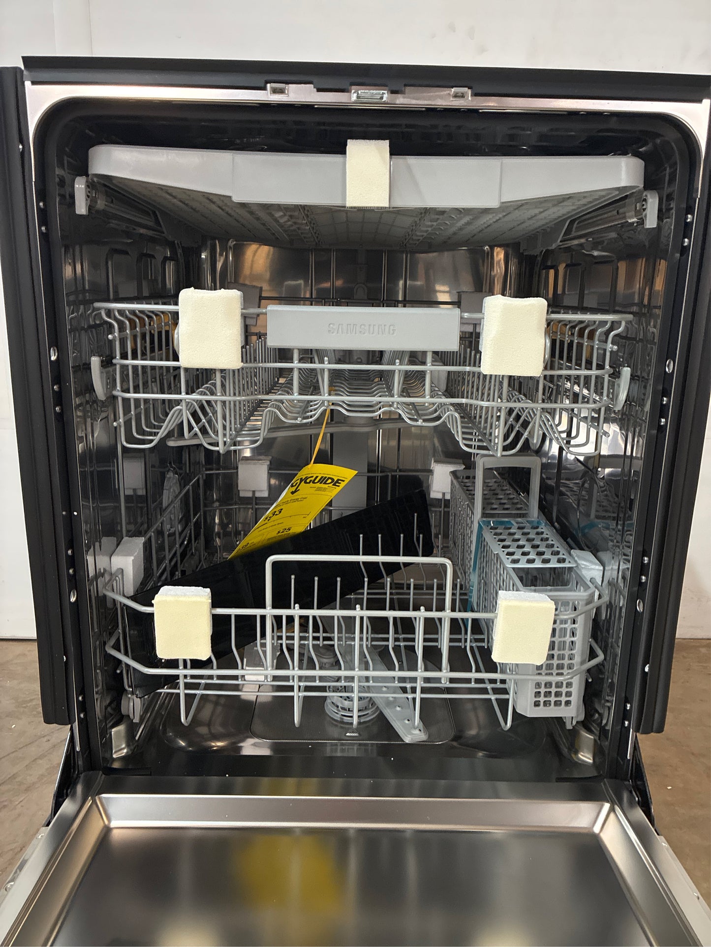 Samsung Smart 46 dBA Dishwasher StormWash Matte Black