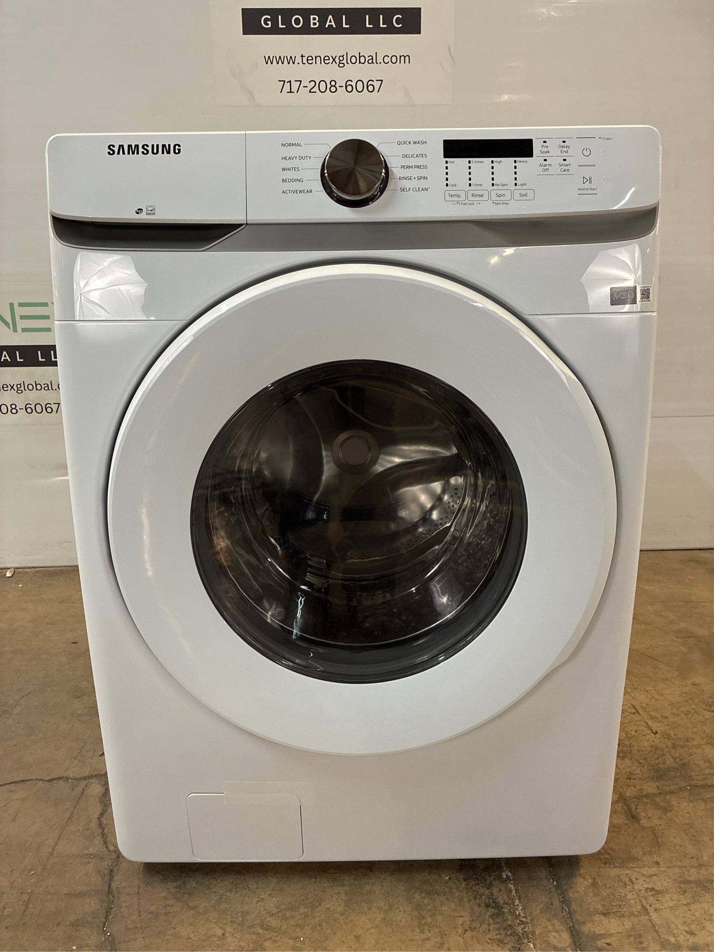 Samsung 4.5 cu. ft Front Load Washer White