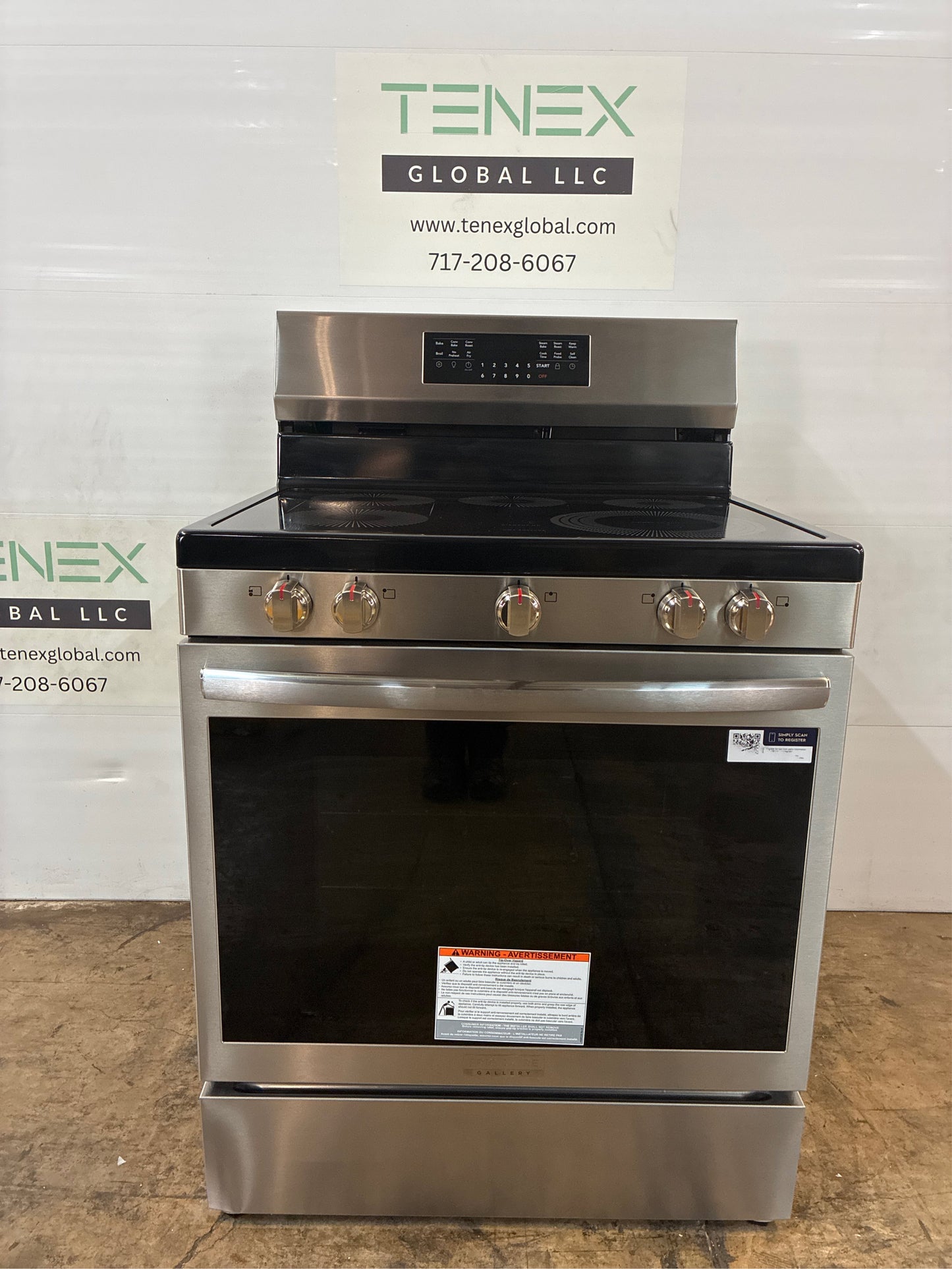 Frigidaire Gallery 30in 5 Burner Freestanding Electric Range