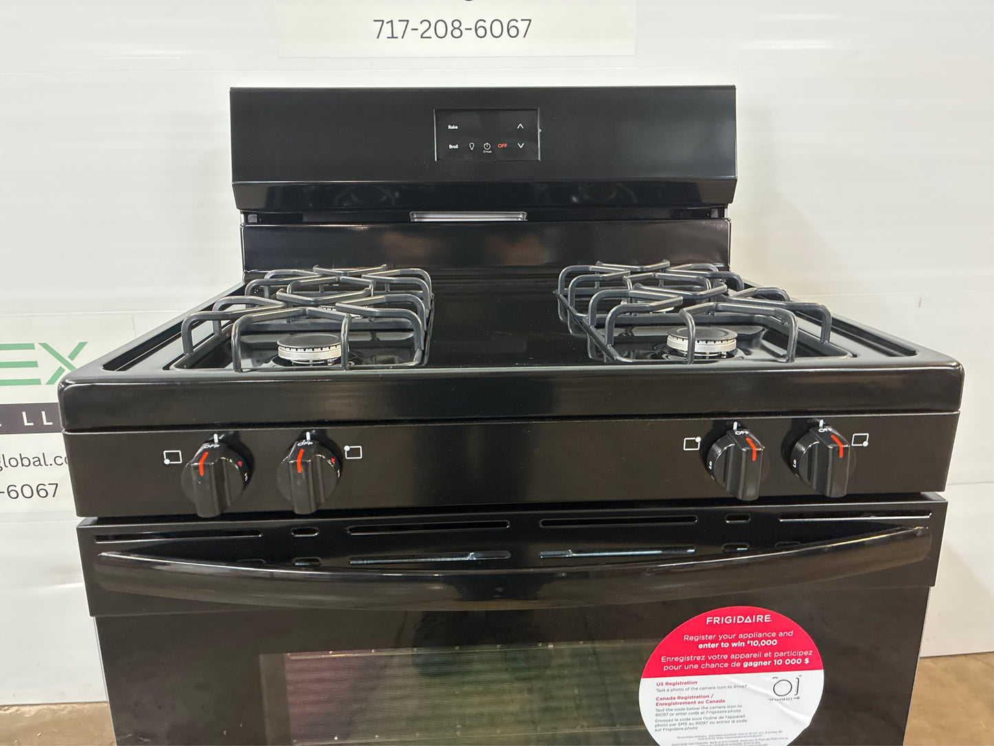 Frigidaire 30" 4-Burner 5.1-cu ft Gas Range