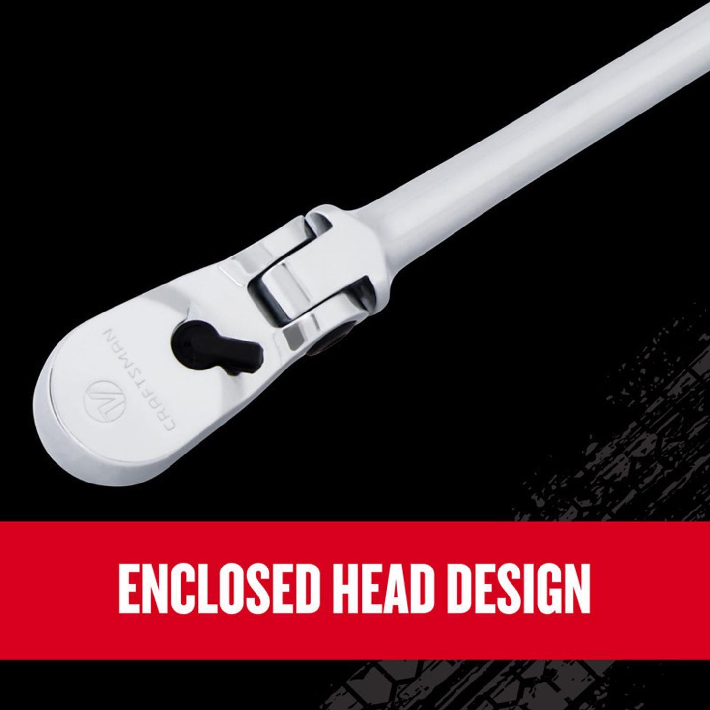 Craftsman V-Series 3/8 in. Flex Head Ratchet 96T