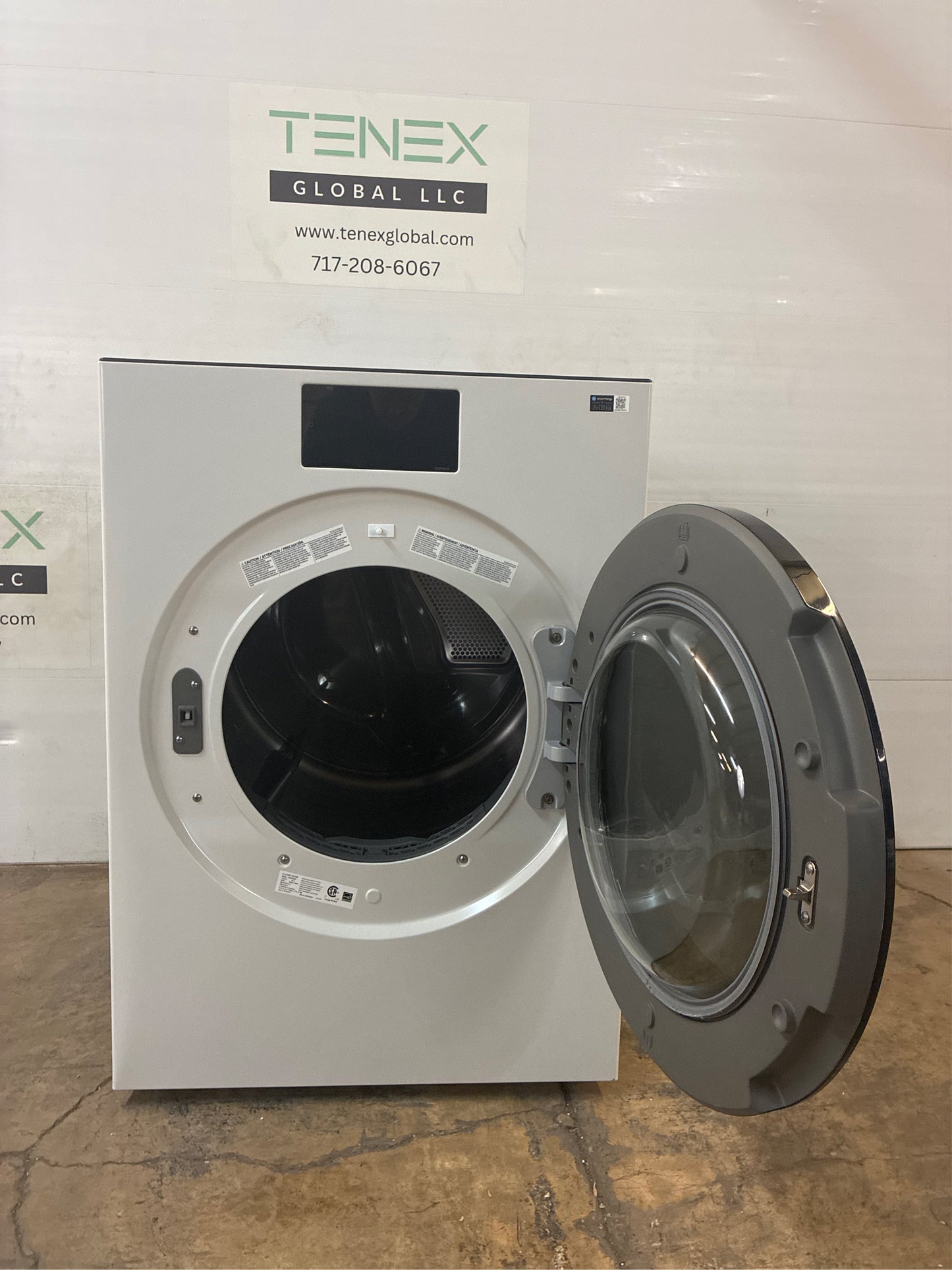 Samsung 7.6 cu ft Electric Dryer in Ivory