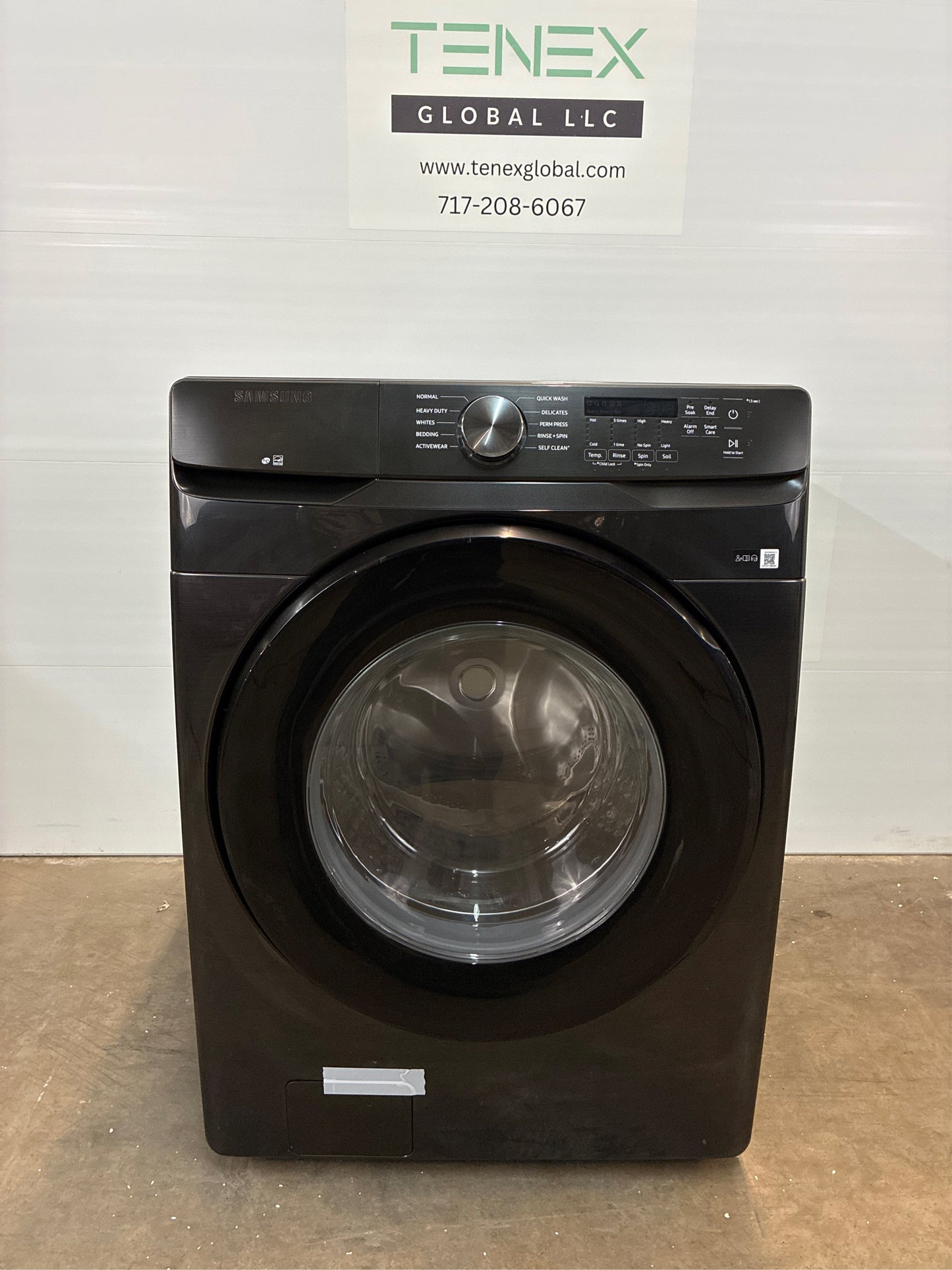 4.5 cu. ft. Front Load Washer, Brushed Black