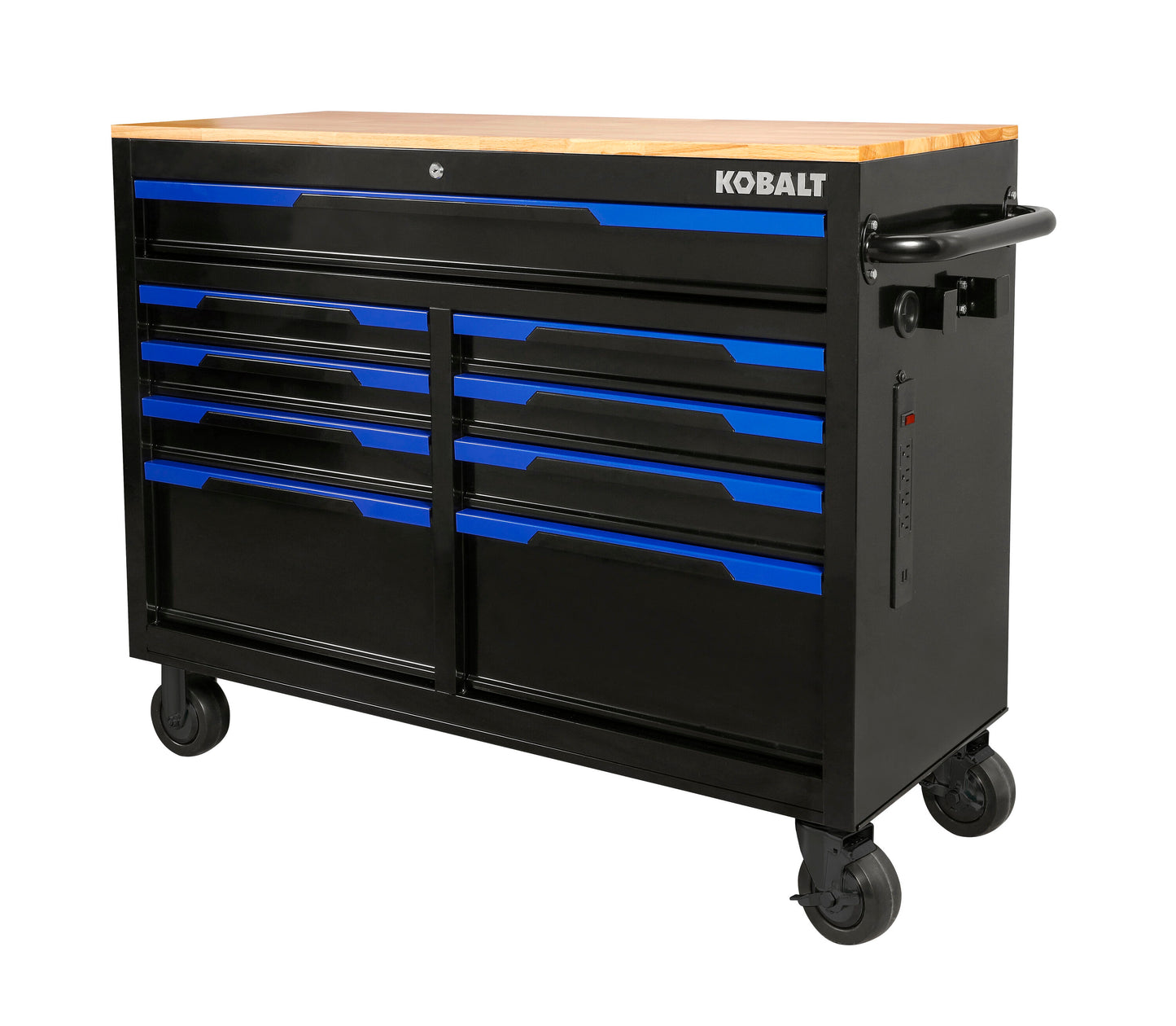 Kobalt 46.1x37.2in 9-Drawer Bench