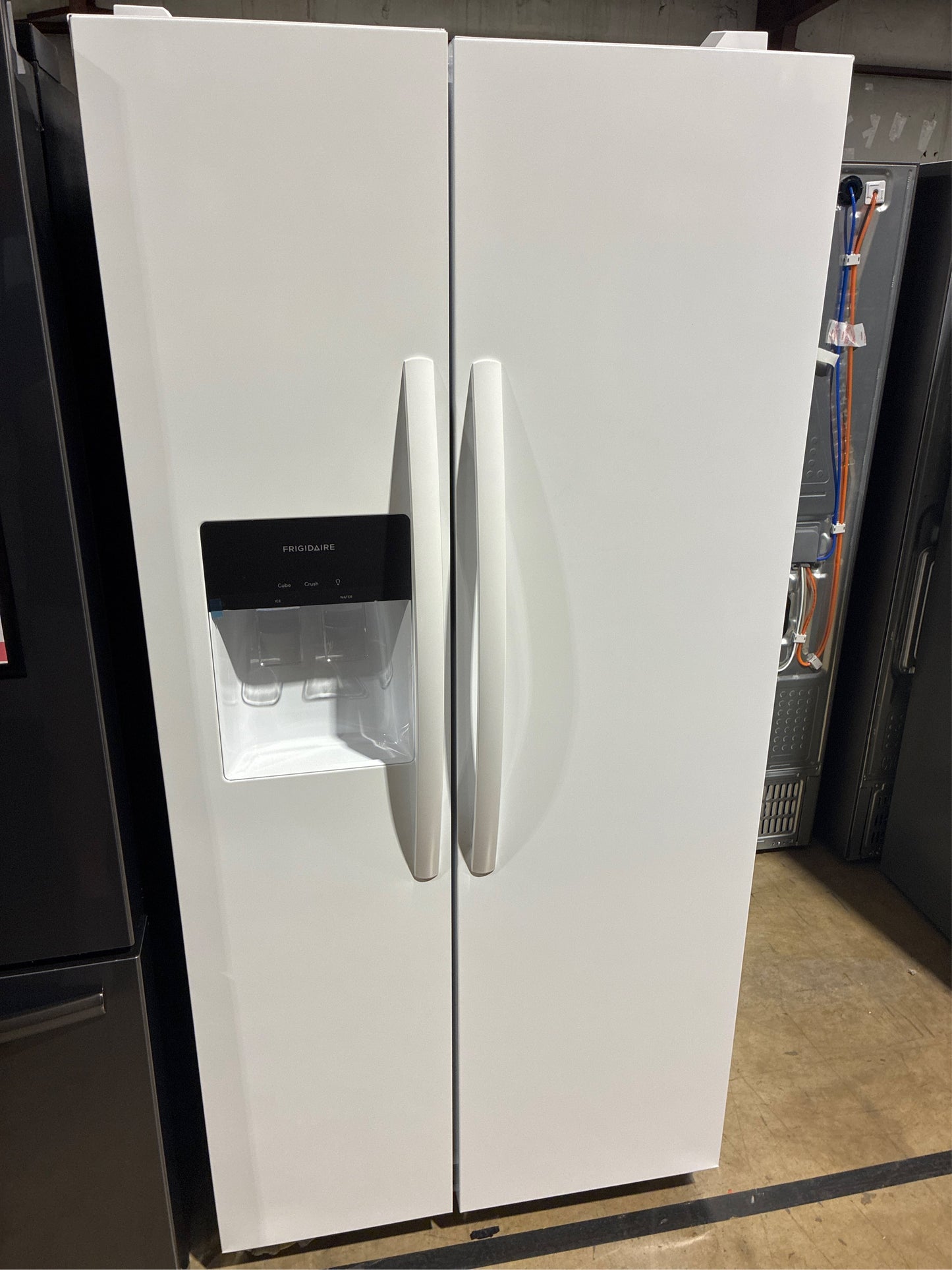22.3 cu. ft. Side by Side Fridge, White