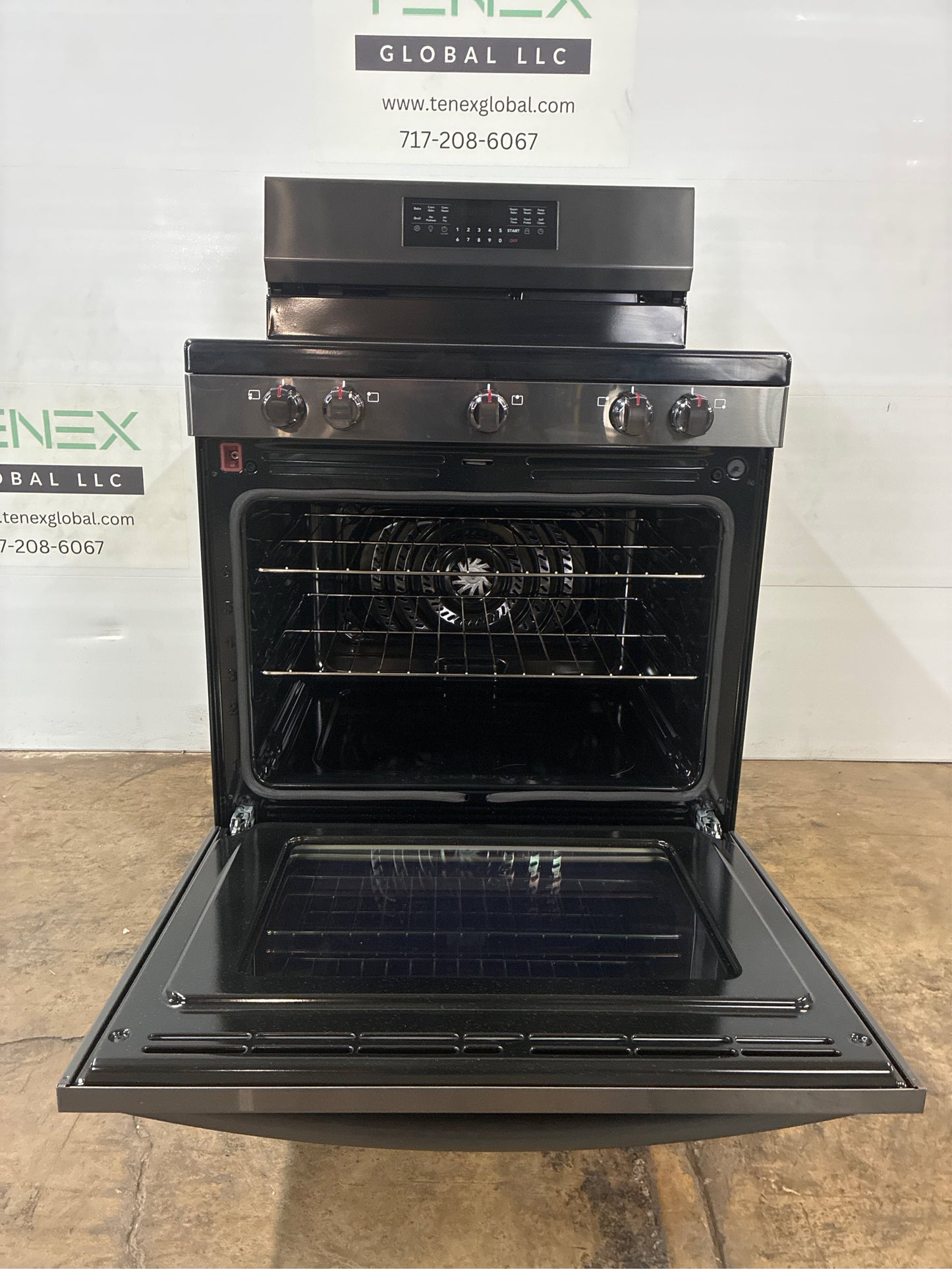Frigidaire Gallery 30" Freestanding Electric Range, Black SS