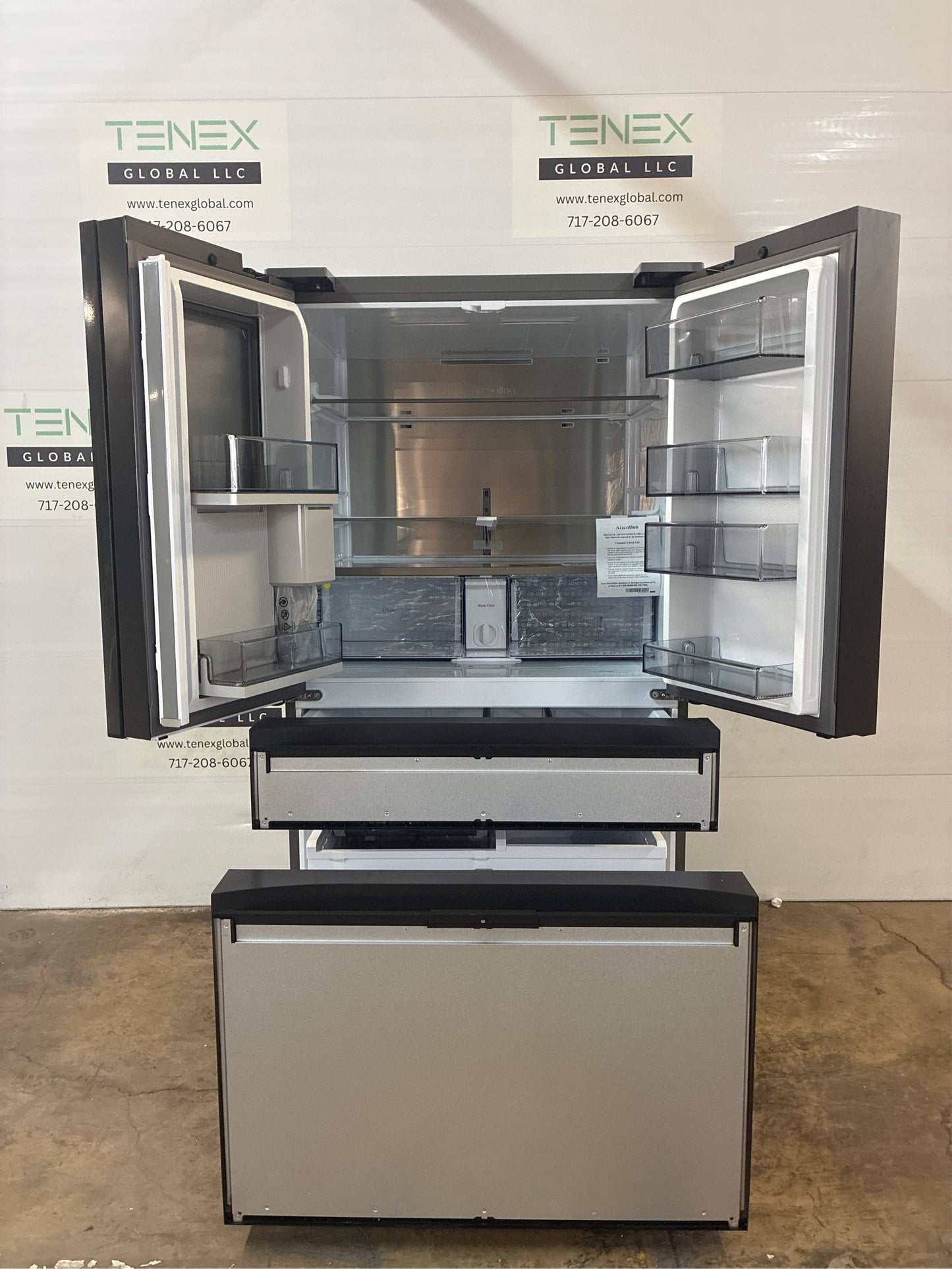 Samsung Bespoke 29 cu. ft. 4-Door Refrigerator - No Doors