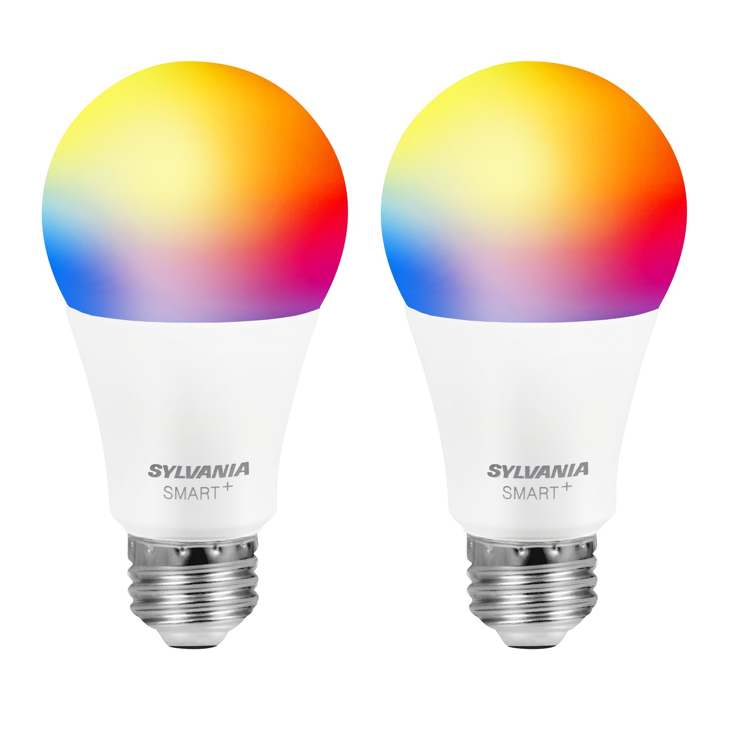 SYLVANIA Bluetooth LED Smart Light Bulb, 2-Pack