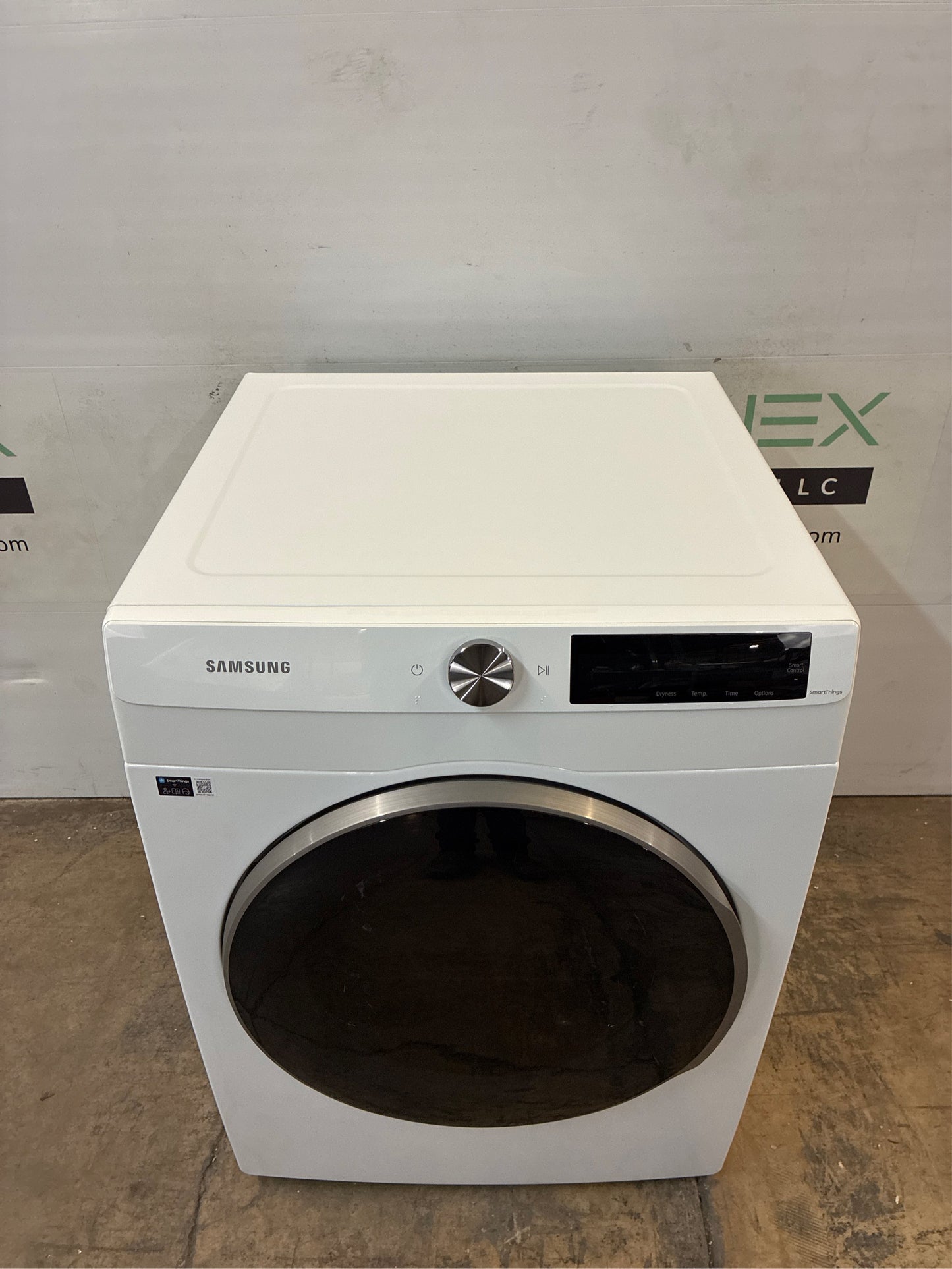 Samsung - 4.0 cu. ft. Smart Dial Electric Dryer