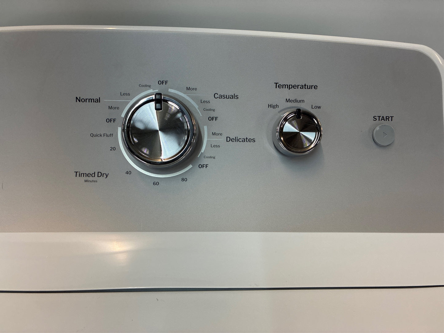 GE 7.2-cu ft Vented Electric Dryer (White)