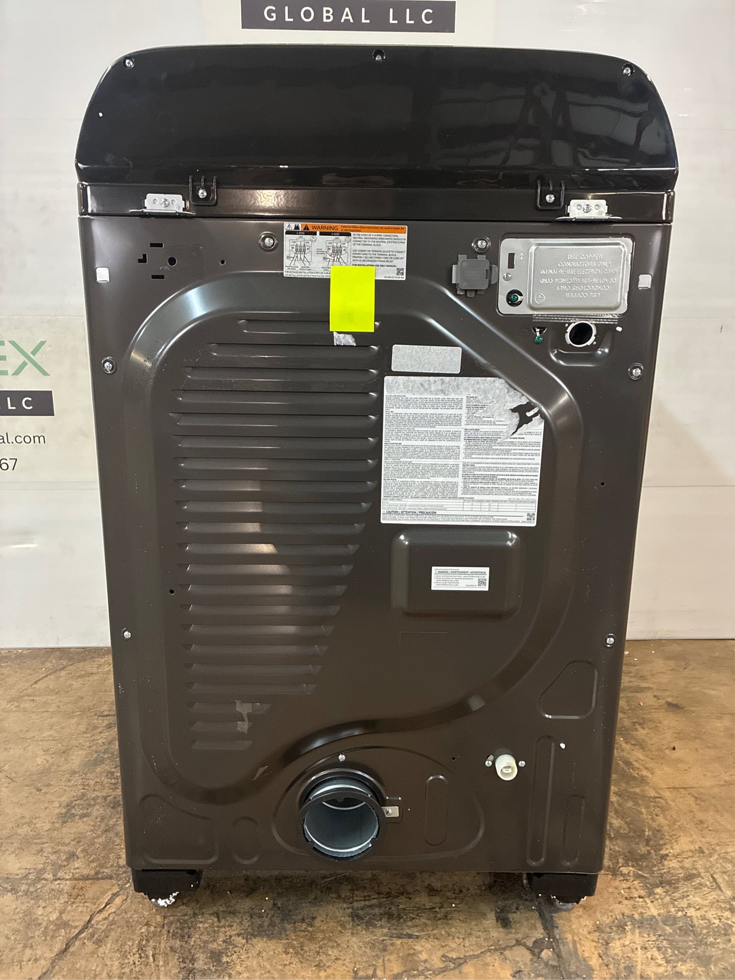 Samsung Brushed Black 7.4 cu. ft. Electric Dryer