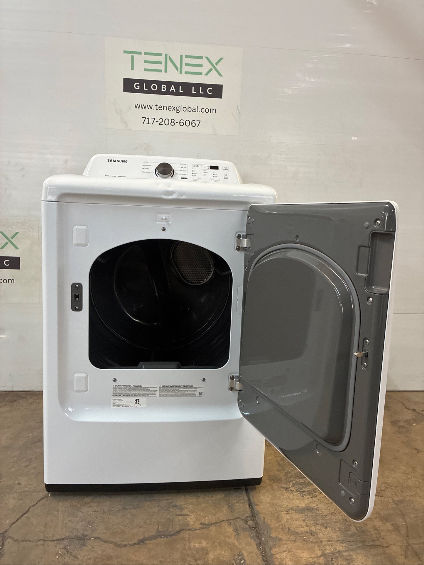 Samsung 7.2 cuft Vented Electric Dryer - White