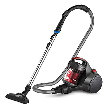Eureka Whirlwind Bagless Canister Vacuum, Red