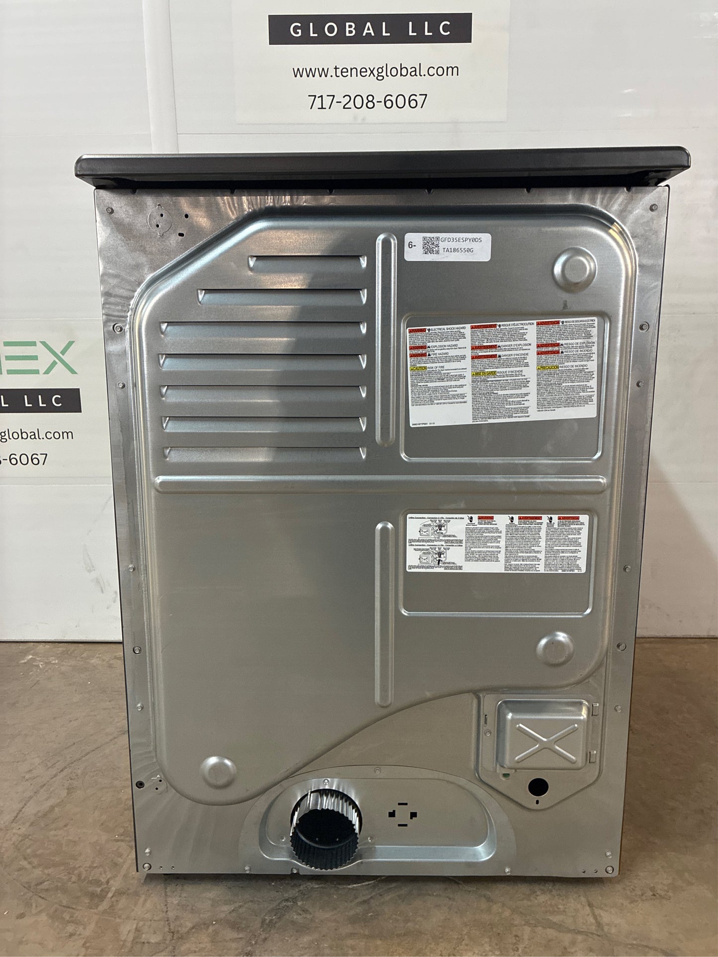 GE 7.8 cu ft, Vented Smart Front Electric Dryer
