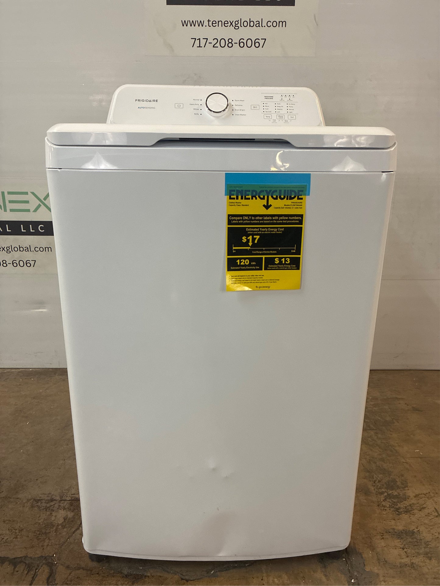 Frigidaire 4.1 Cu. Ft. Top Load Washer in White