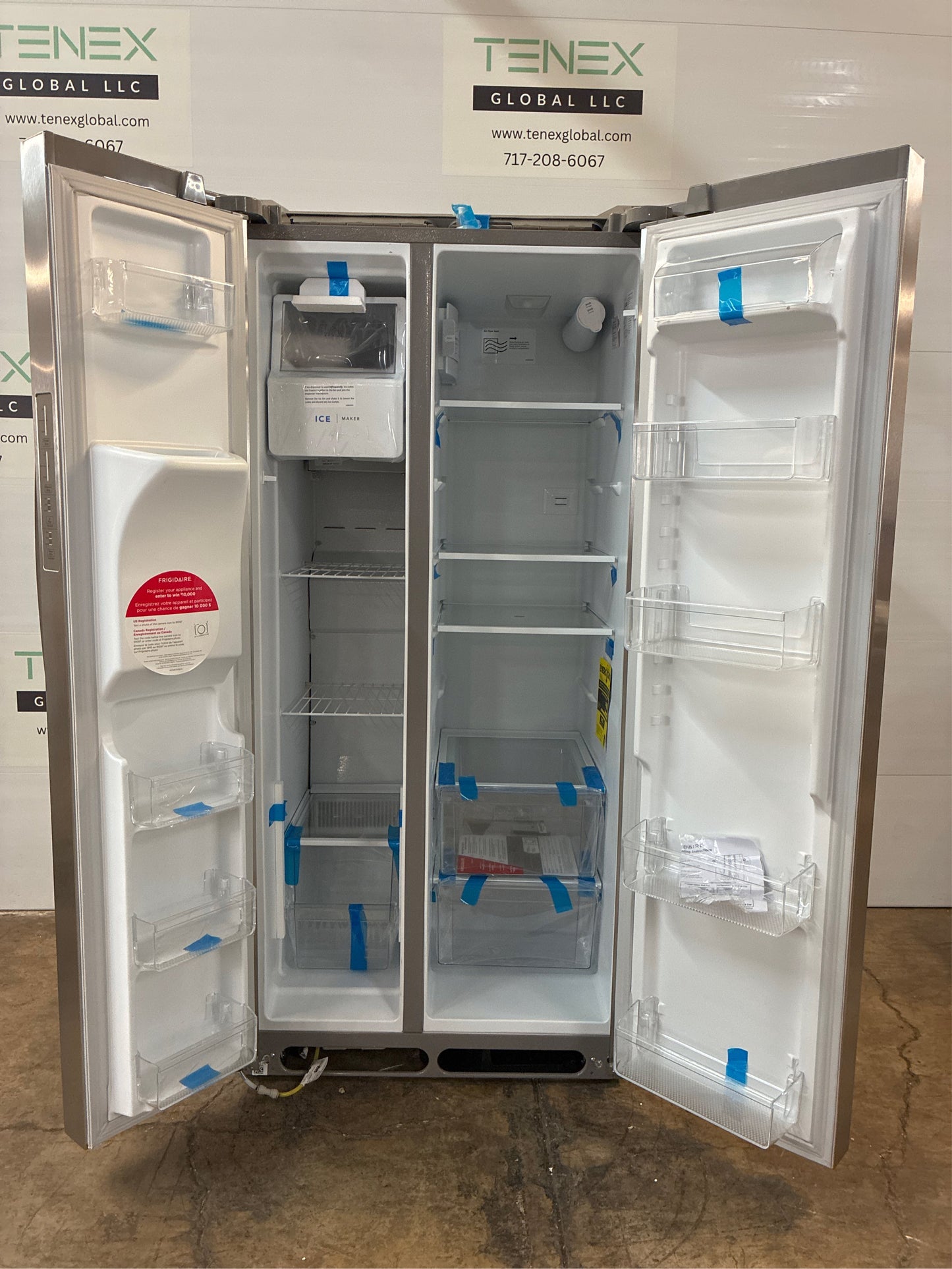 Frigidaire 22.3-cu ft Side-by-Side Fridge