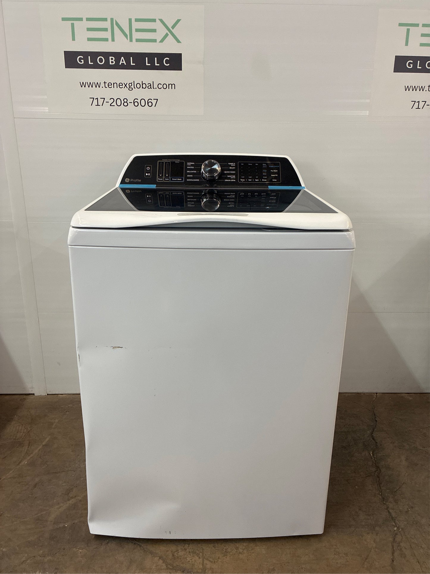 GE Profile 5.3-cu ft HE Washer (White)