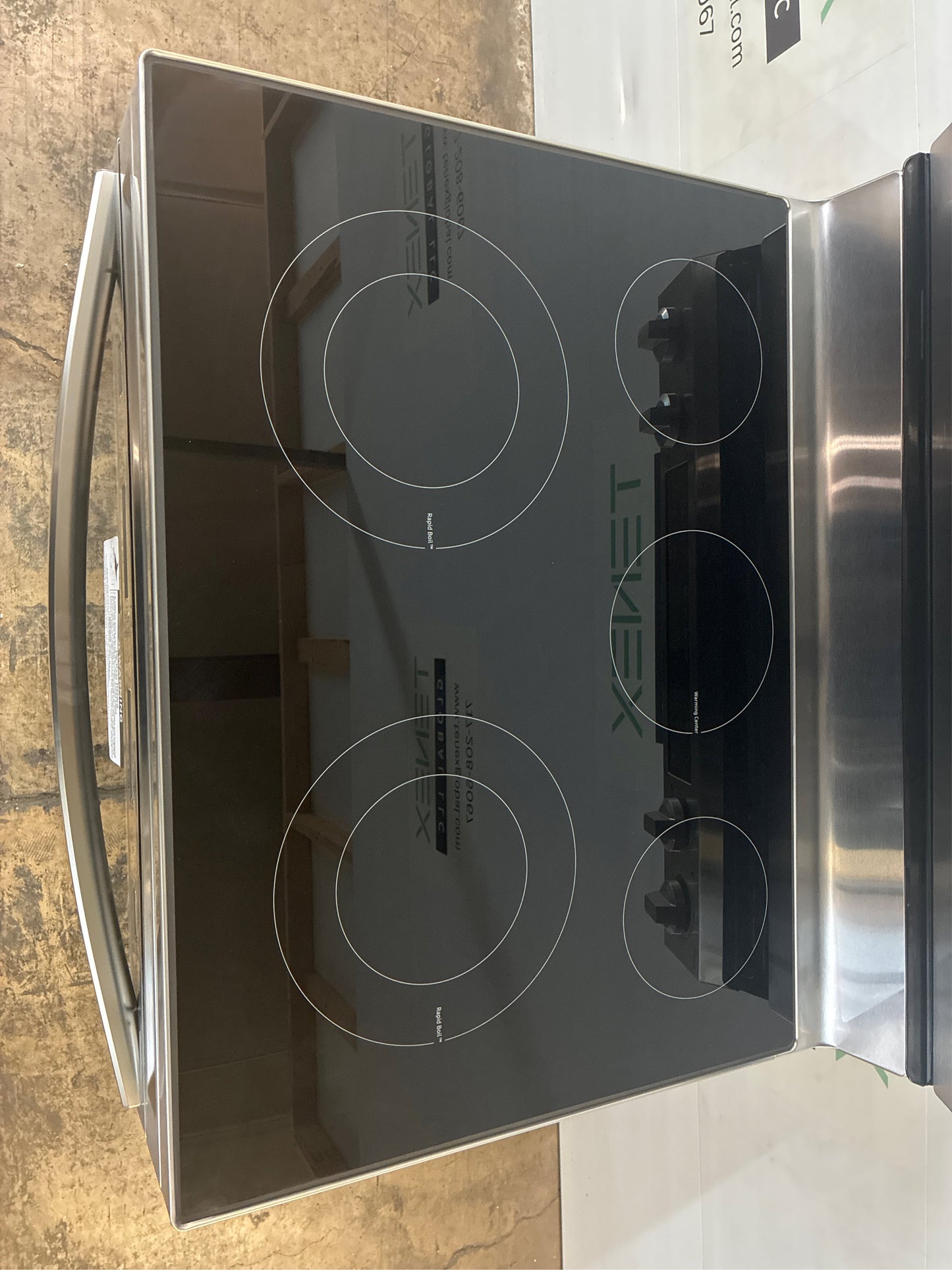 Samsung 6.3 cuft 5-Burner Electric Range