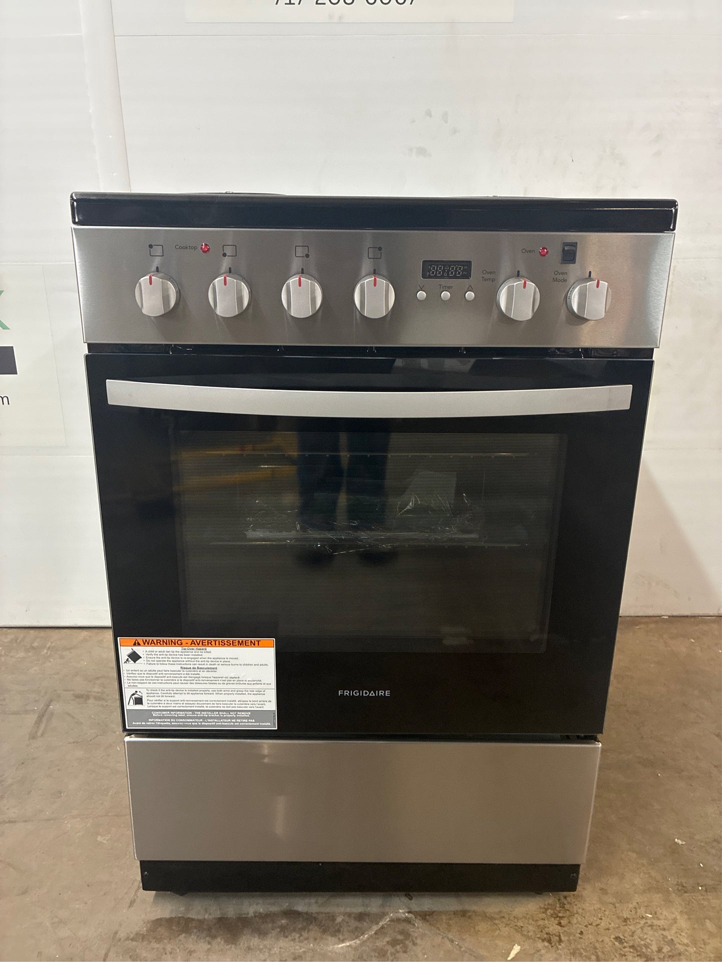 Frigidaire 24 in. Electric Range, 1.9 cu ft, SS