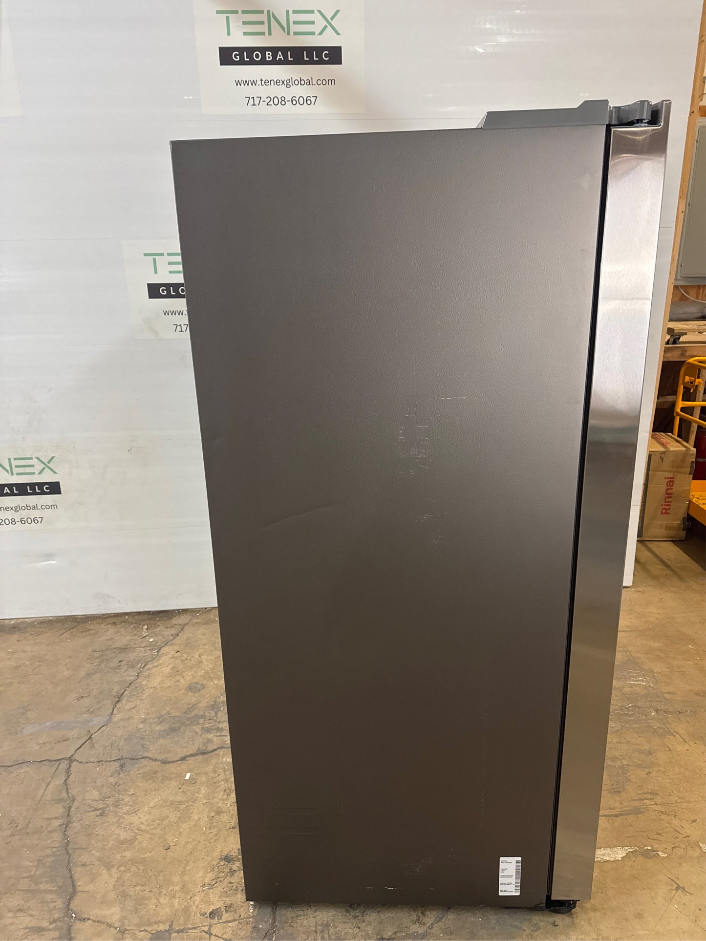 Samsung 36" Side-by-Side Refrigerator, 27.4 cu ft, SS