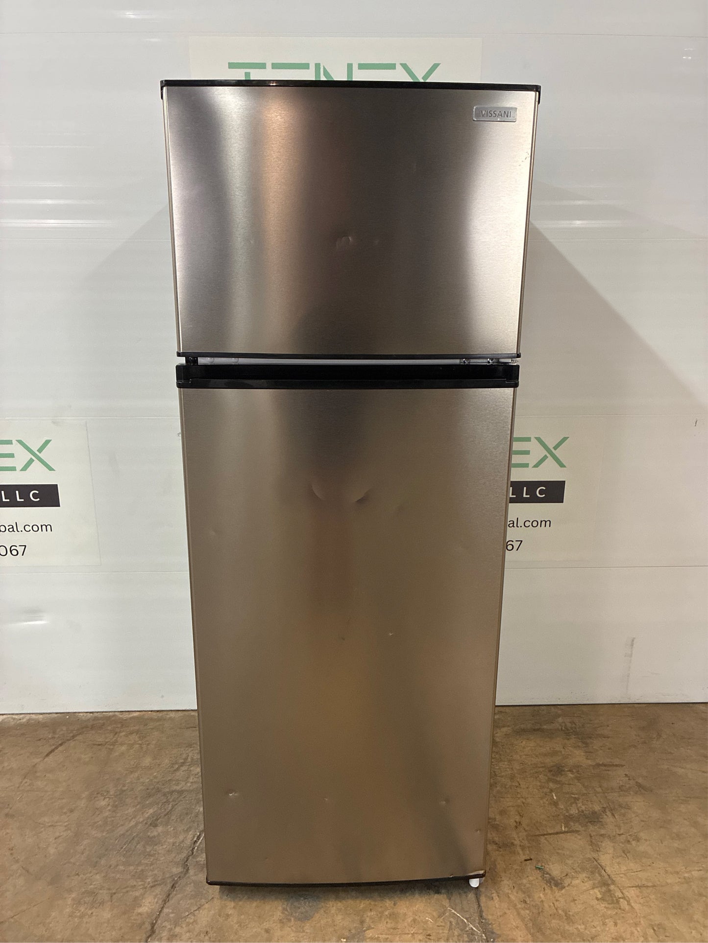 7.1 cu. ft. Top Fridge in Stainless Steel