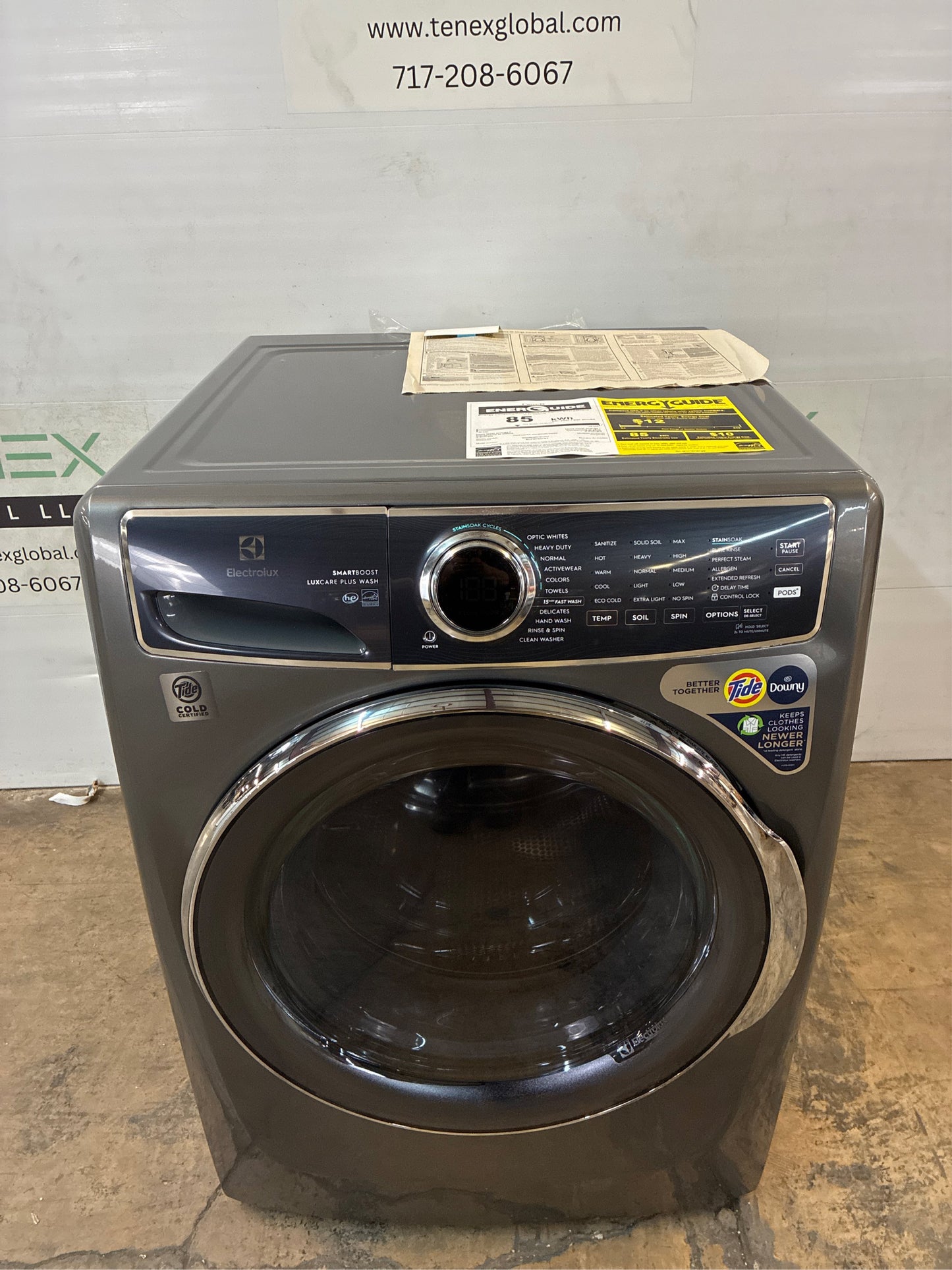 Electrolux 4.5 cu. ft. Front Load Washer - Titanium