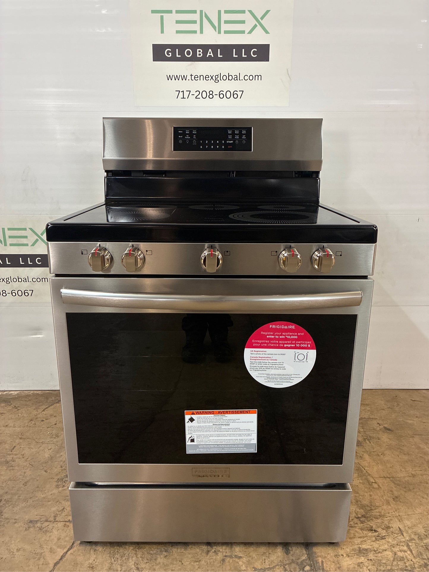 Frigidaire Gallery 30" Electric Range with Convection & Air Fry