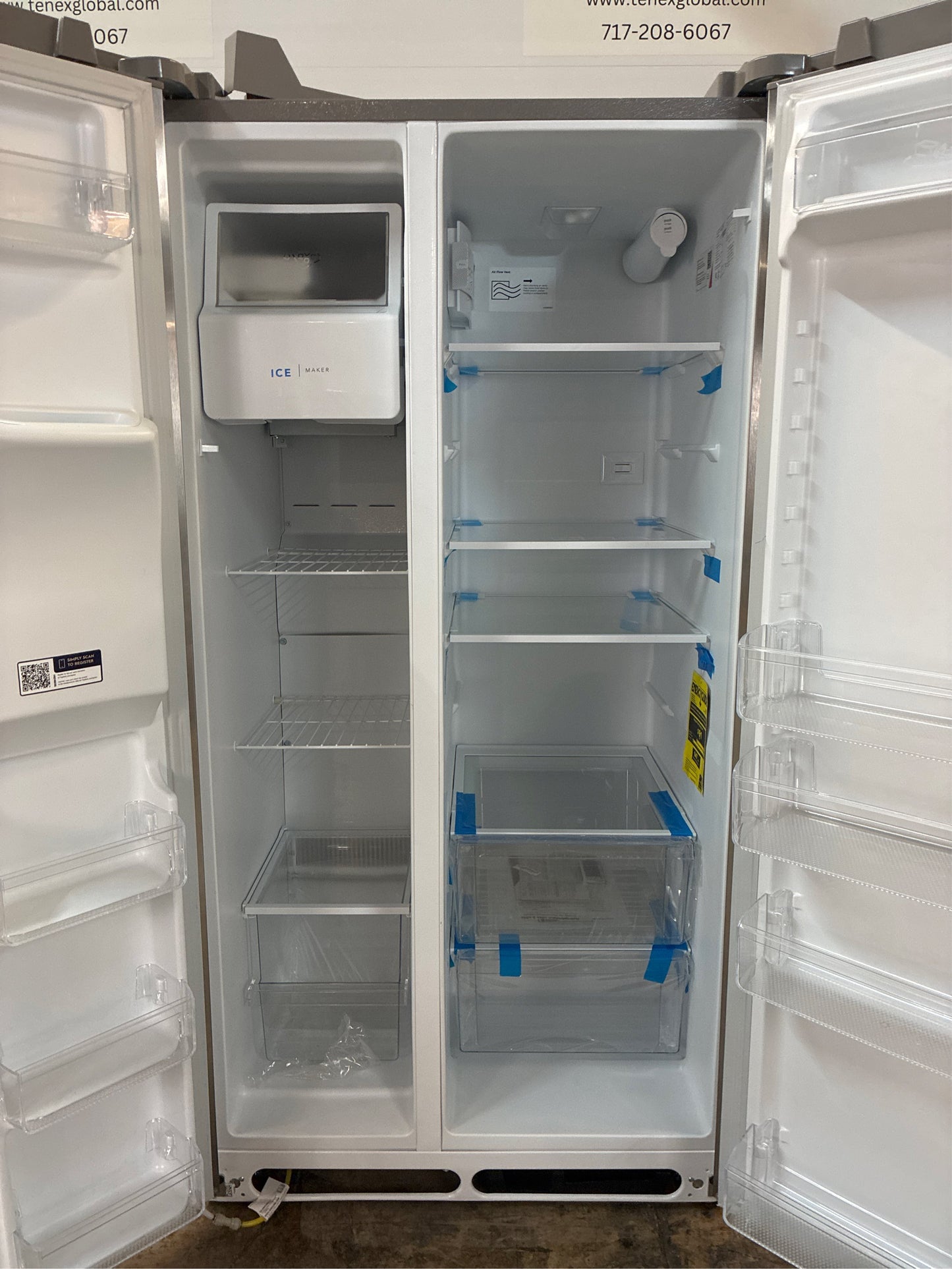 Frigidaire 25.6-Cu Ft Side-by-Side Refrigerator