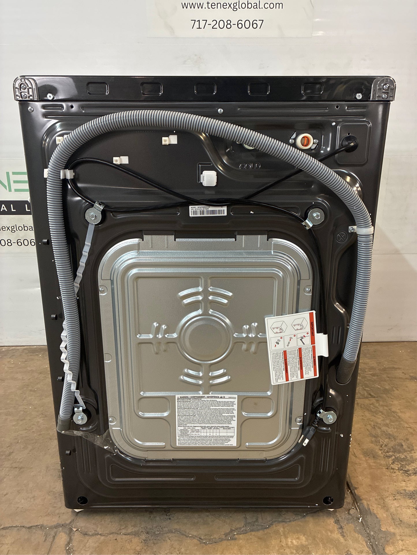 Samsung 4.5 cu. ft Front Load Washer, Brushed Black