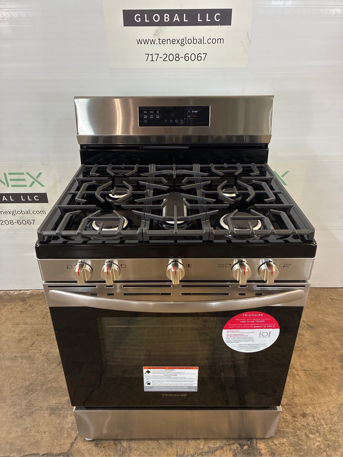 Frigidaire 30 in. 5.1 cu. ft. Gas Range with Air Fry