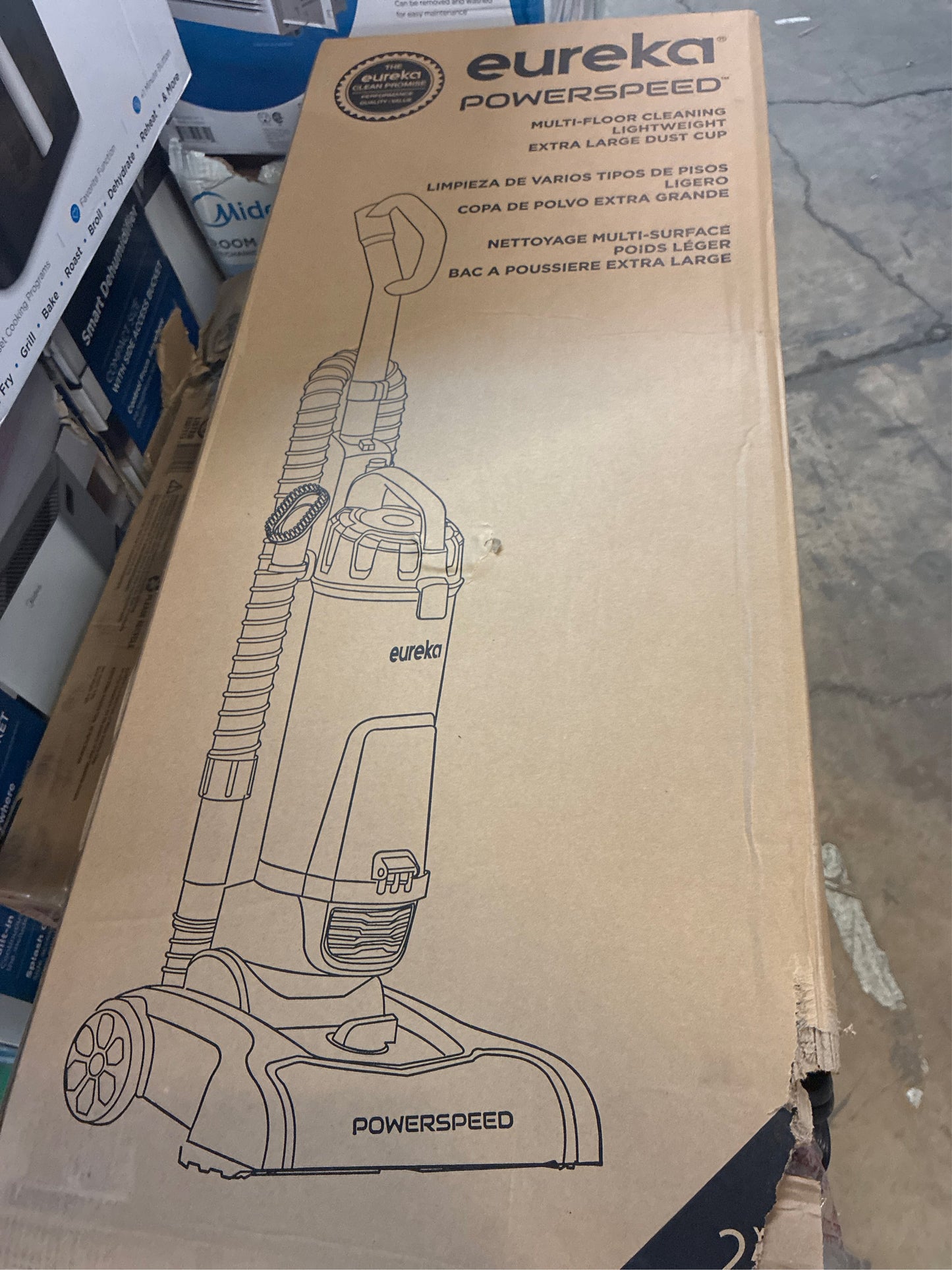 Eureka Power Speed Upright Vacuum Cleaner
