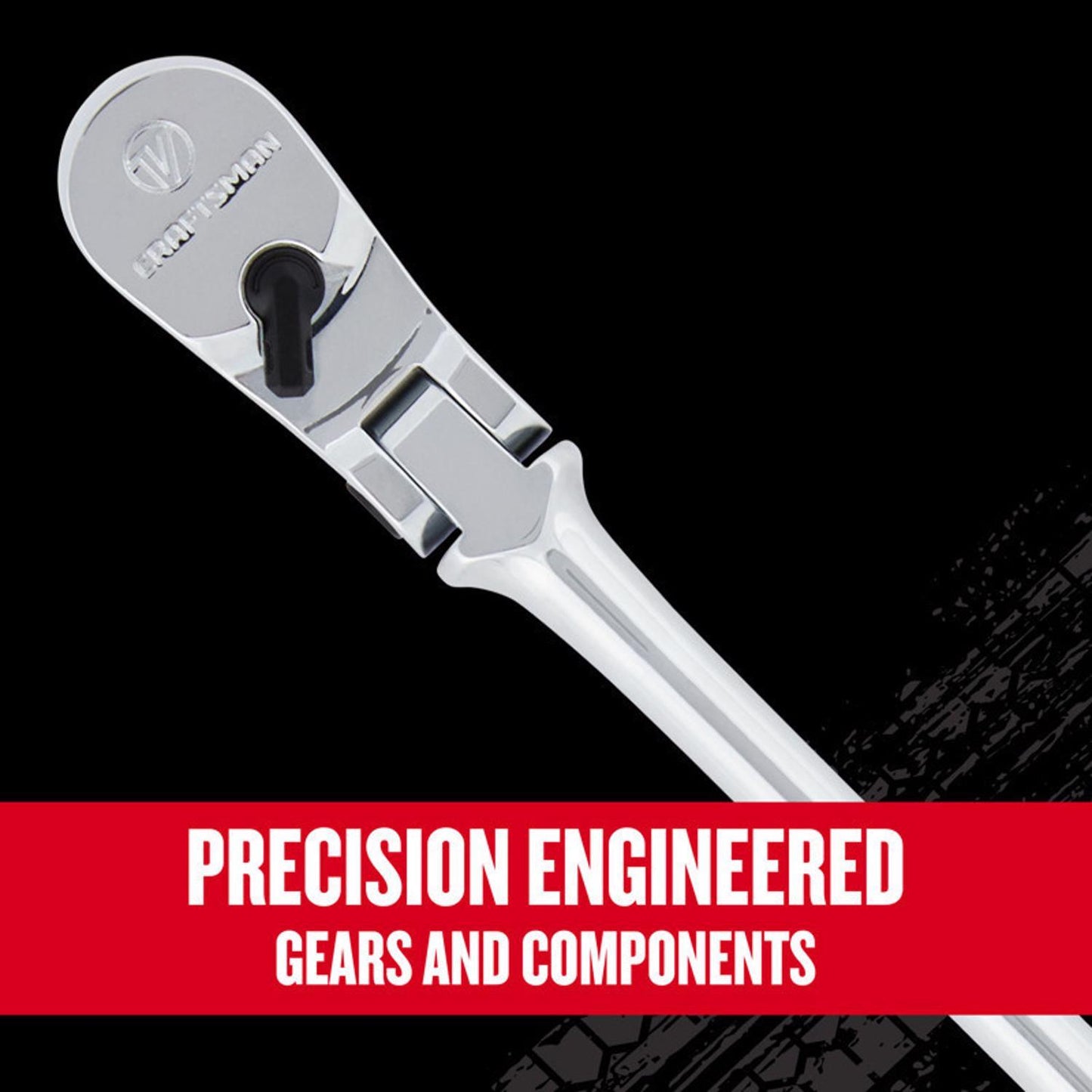 Craftsman V-Series 1/4" Ratchet Flex Head