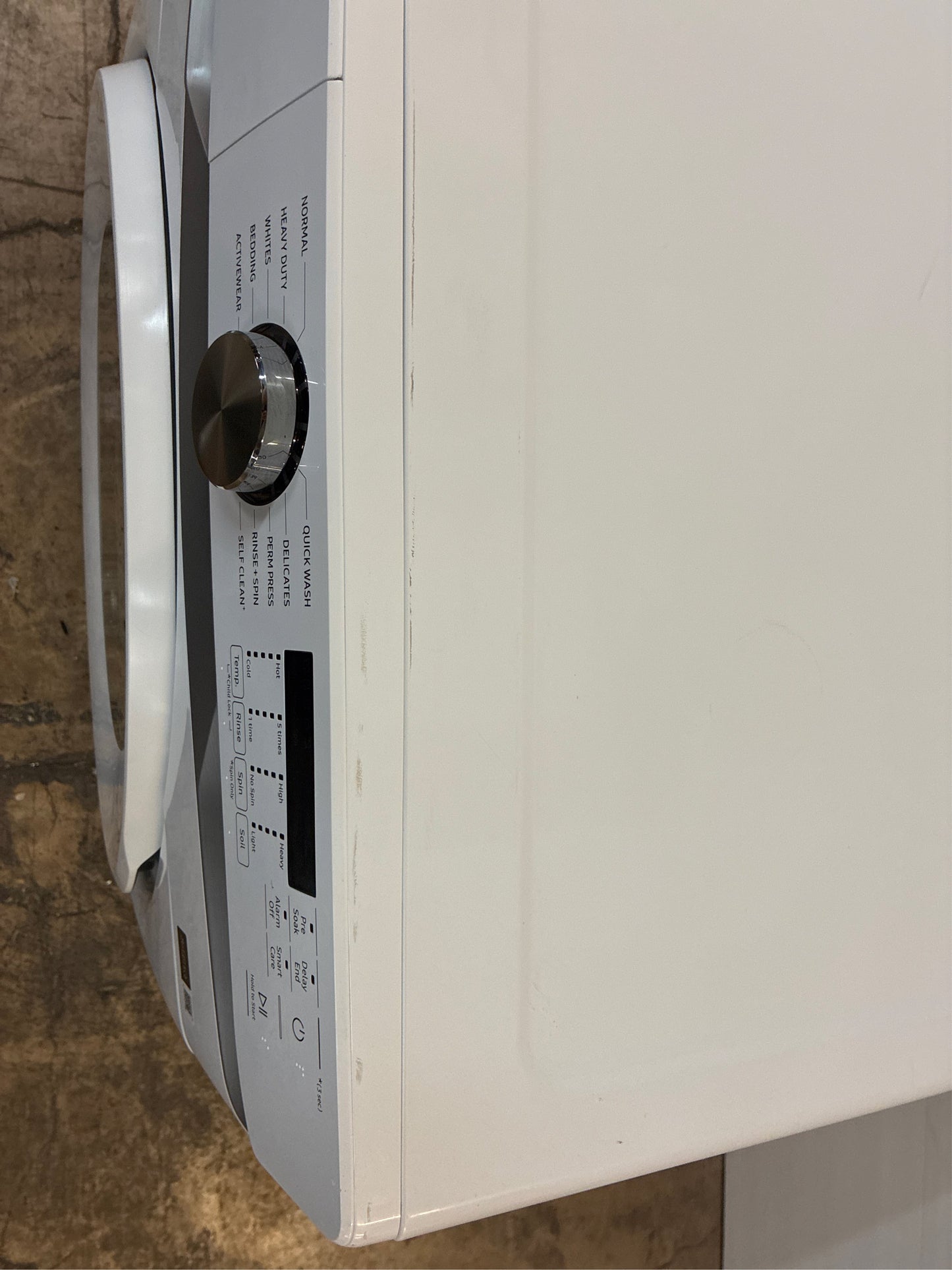 Samsung 4.5 cu. ft. Front Load Washer, White