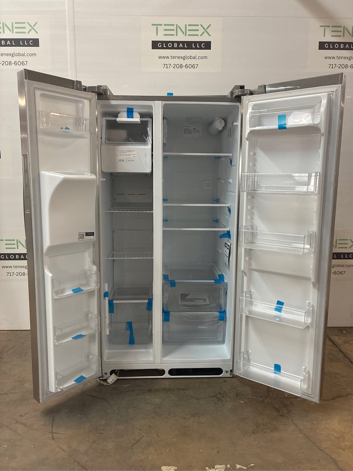 Frigidaire 36 in. Side-by-Side, 25.6 cu ft., - SS Refrigerator