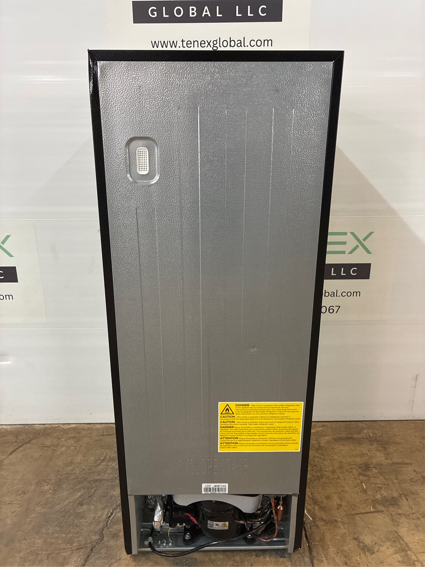 18.50 in. Bottom Freezer Refrigerator