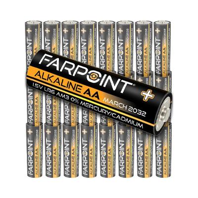 AA Alkaline Battery 24-Pack Set